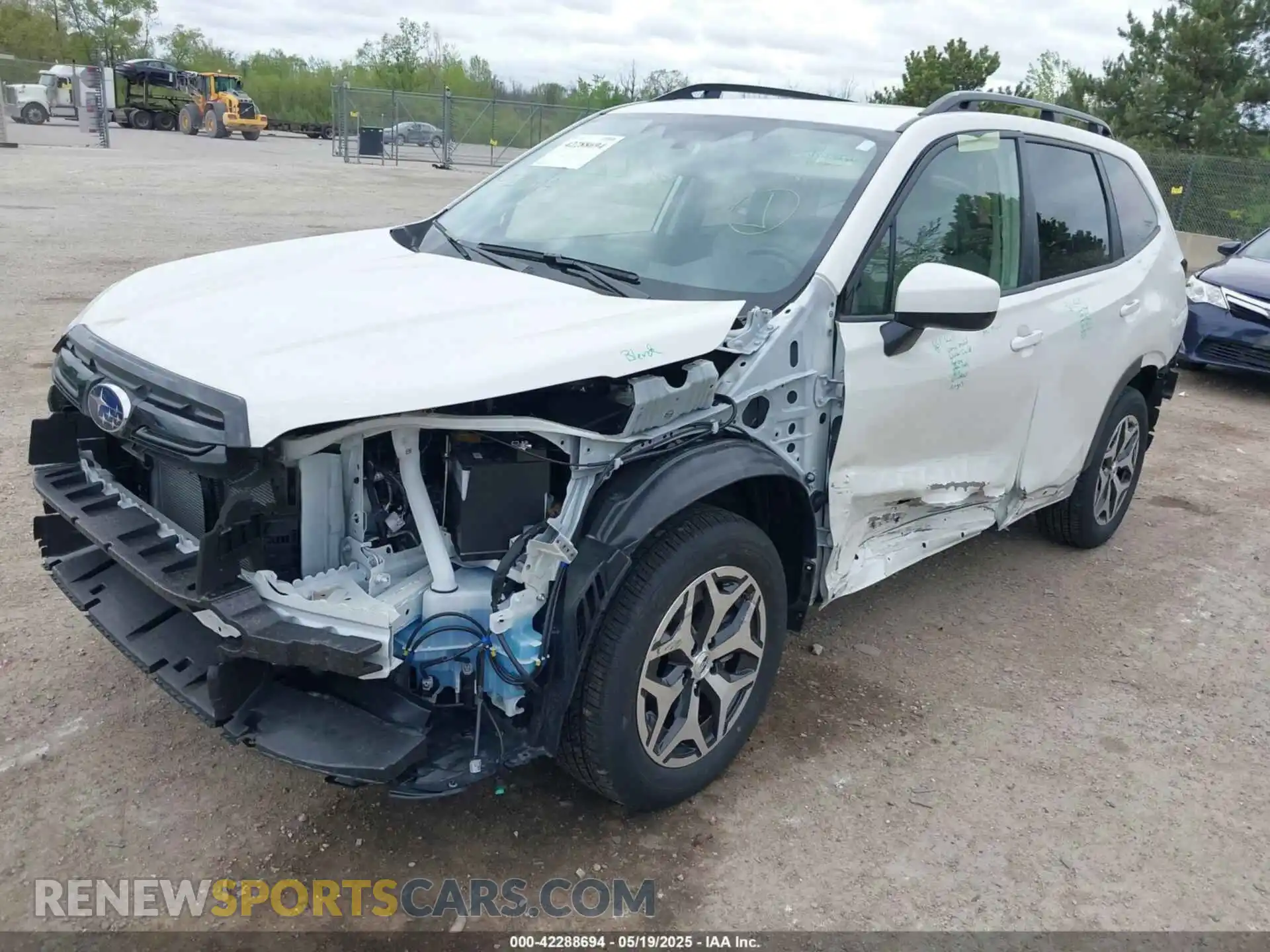 2 Photograph of a damaged car JF2SKADC1RH496259 SUBARU FORESTER 2024
