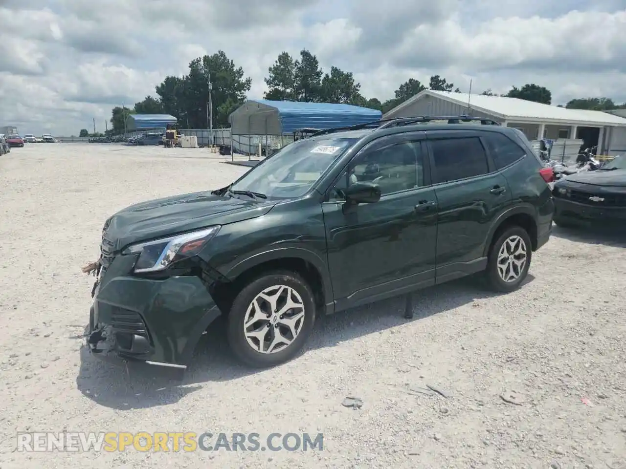 1 Photograph of a damaged car JF2SKADC1RH505574 SUBARU FORESTER 2024
