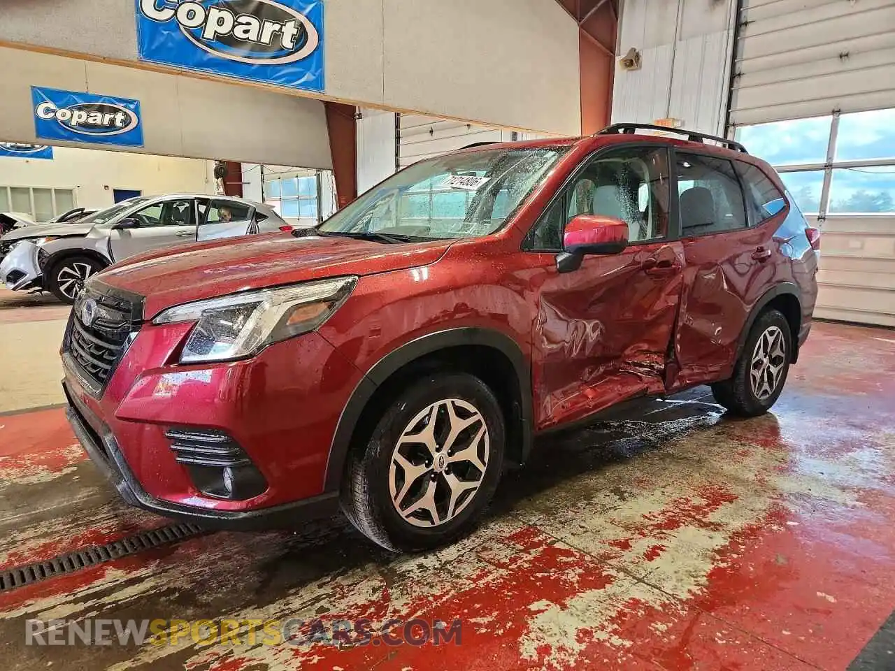 1 Photograph of a damaged car JF2SKADC2RH414569 SUBARU FORESTER 2024