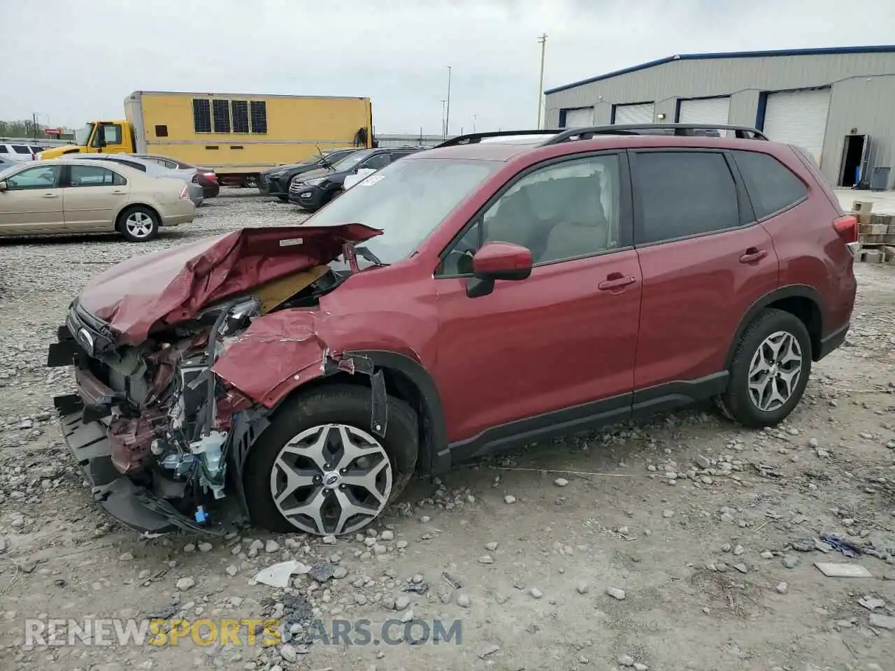 1 Photograph of a damaged car JF2SKADC2RH466588 SUBARU FORESTER 2024