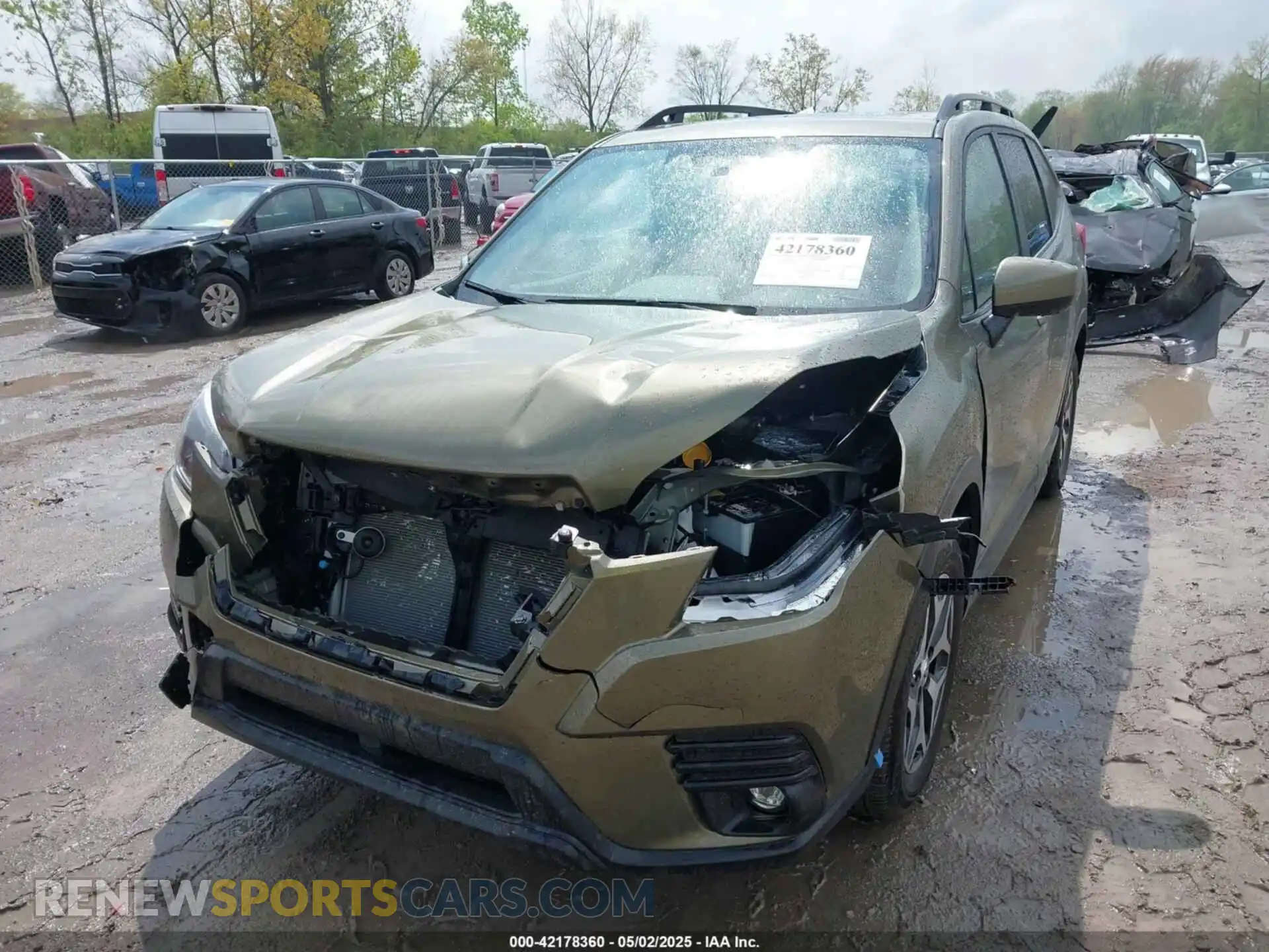 2 Photograph of a damaged car JF2SKADC2RH503185 SUBARU FORESTER 2024