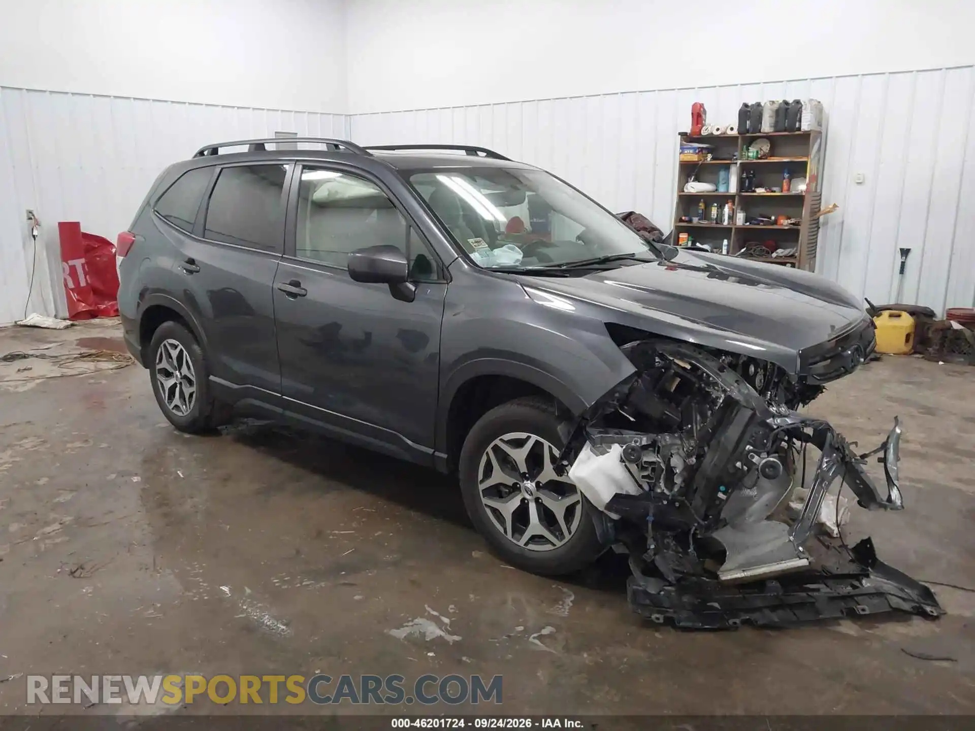 1 fotografías del automóvil dañado JF2SKADC3RH449301 SUBARU FORESTER 2024