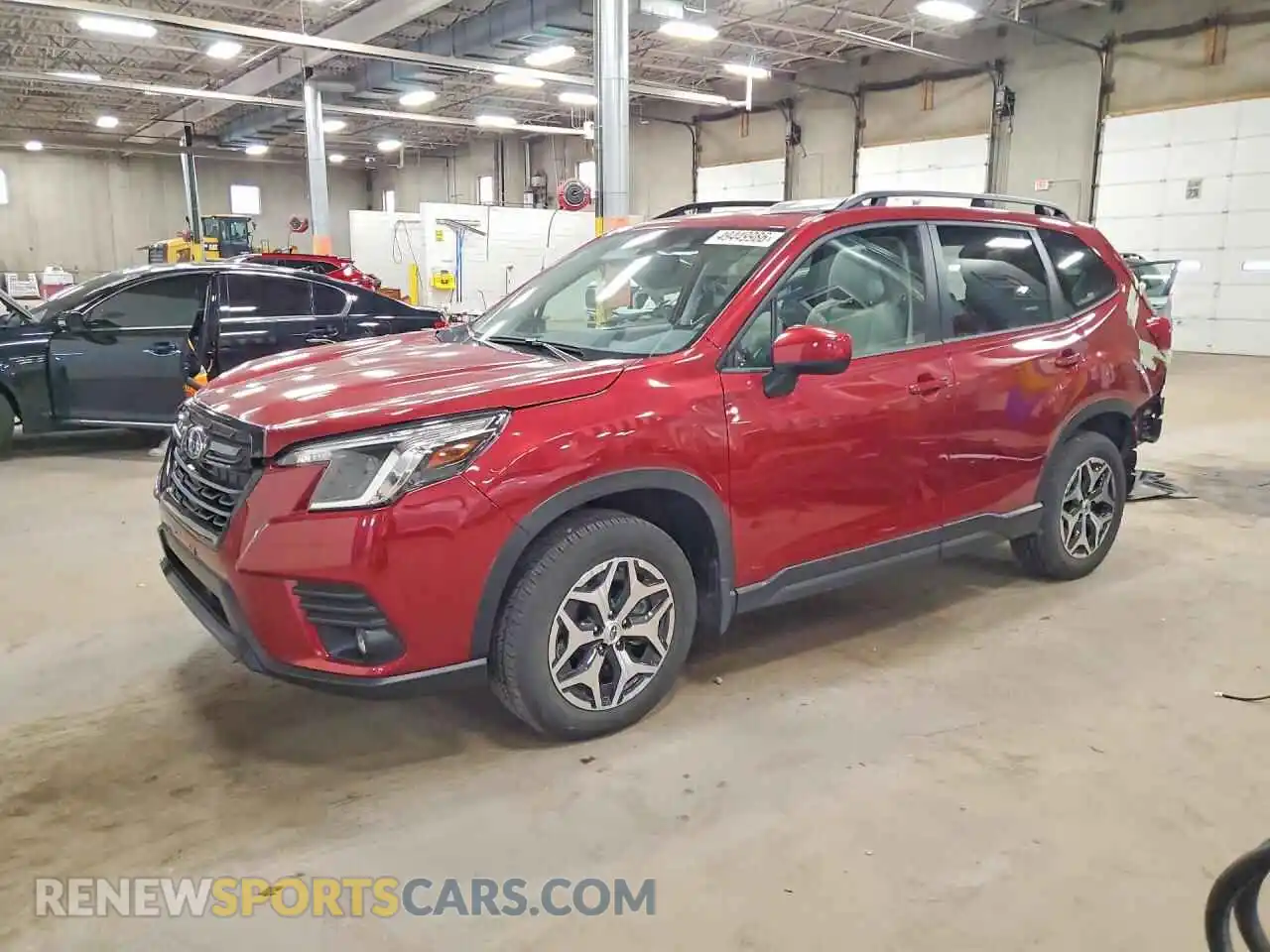 1 Photograph of a damaged car JF2SKADC4RH465300 SUBARU FORESTER 2024