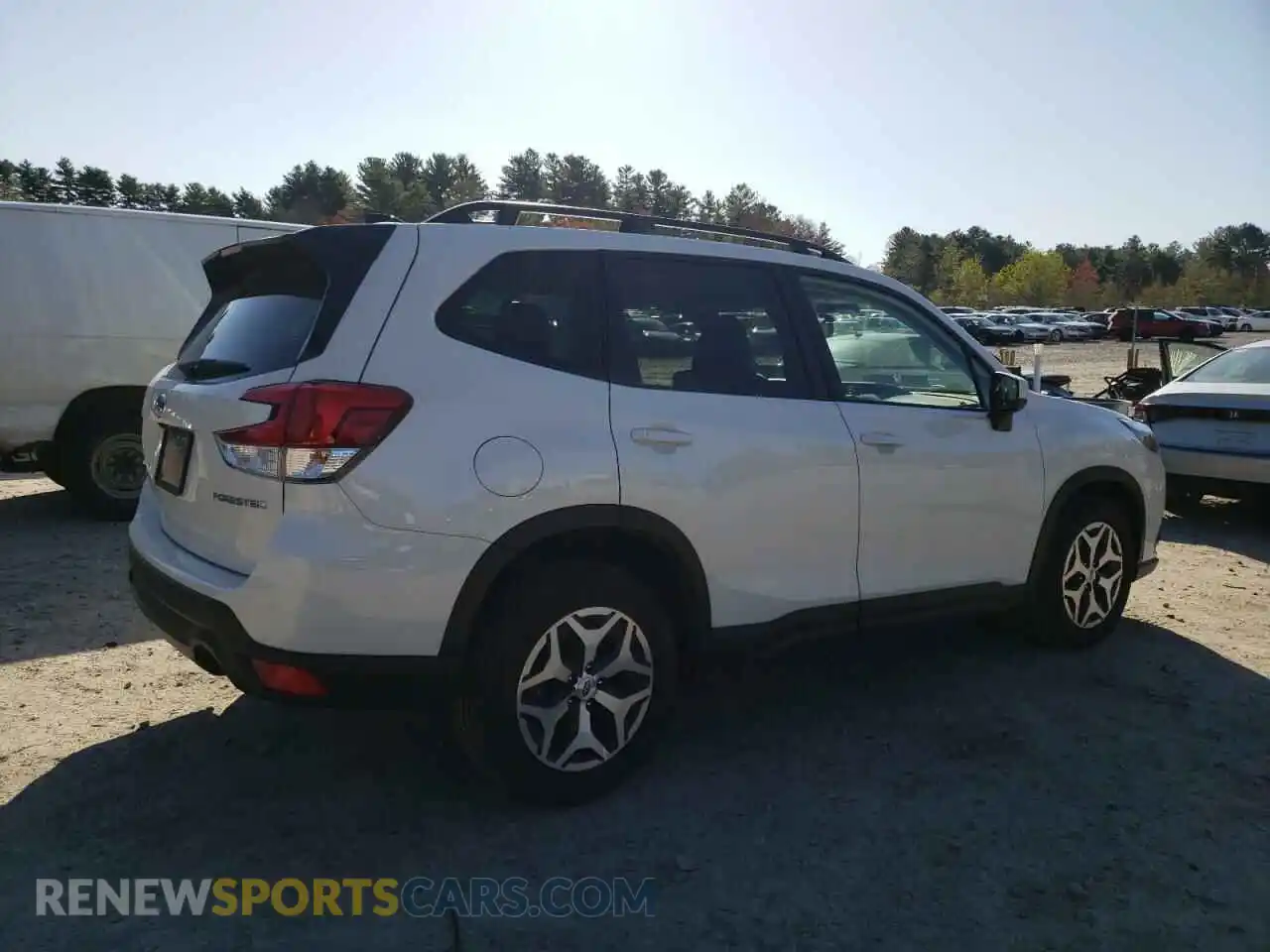 3 fotografías del automóvil dañado JF2SKADC4RH481660 SUBARU FORESTER 2024