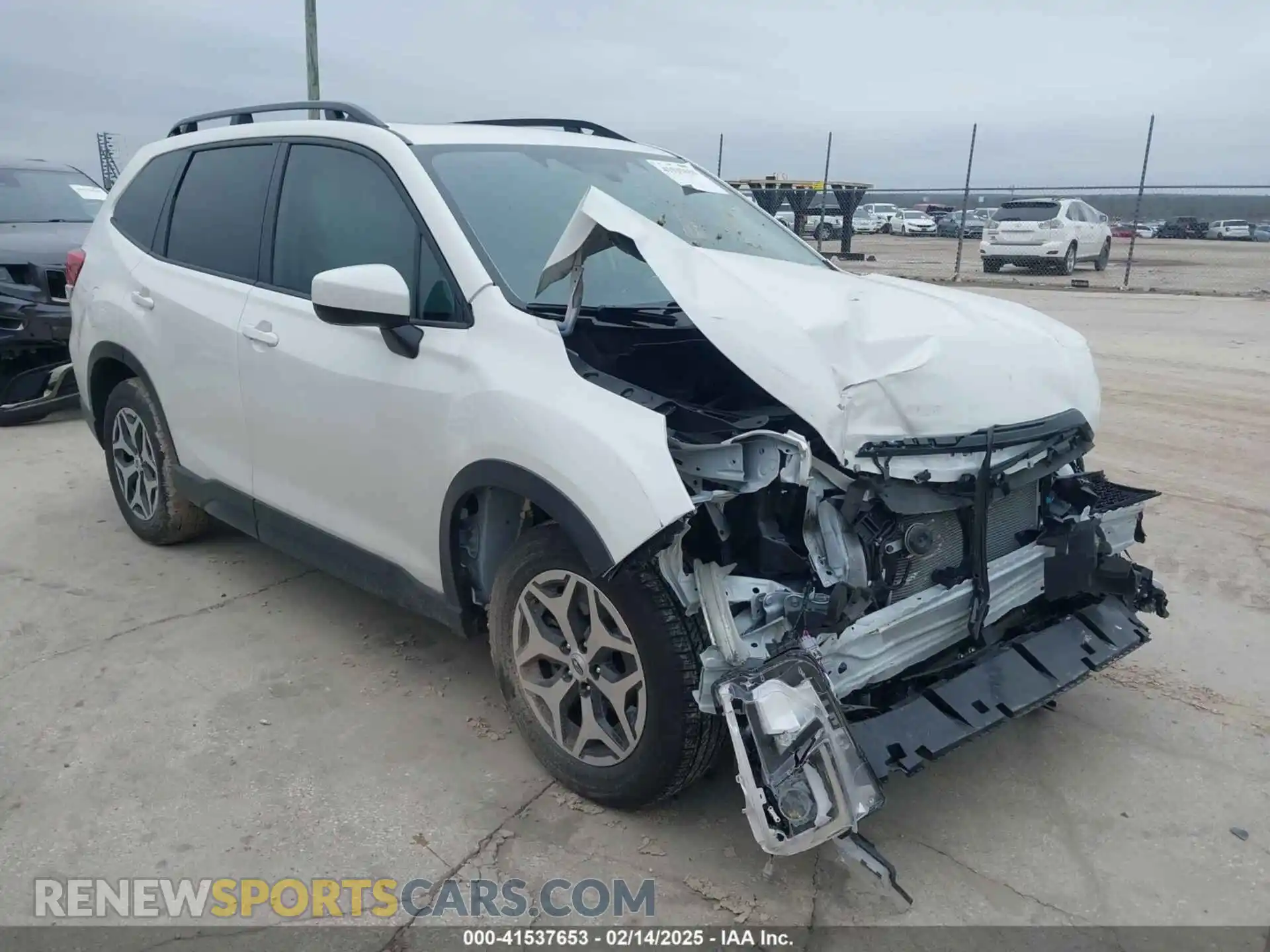 1 fotografías del automóvil dañado JF2SKADC6RH469641 SUBARU FORESTER 2024