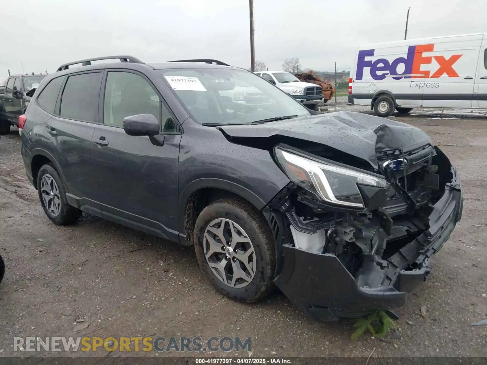 1 fotografías del automóvil dañado JF2SKADC7RH488814 SUBARU FORESTER 2024