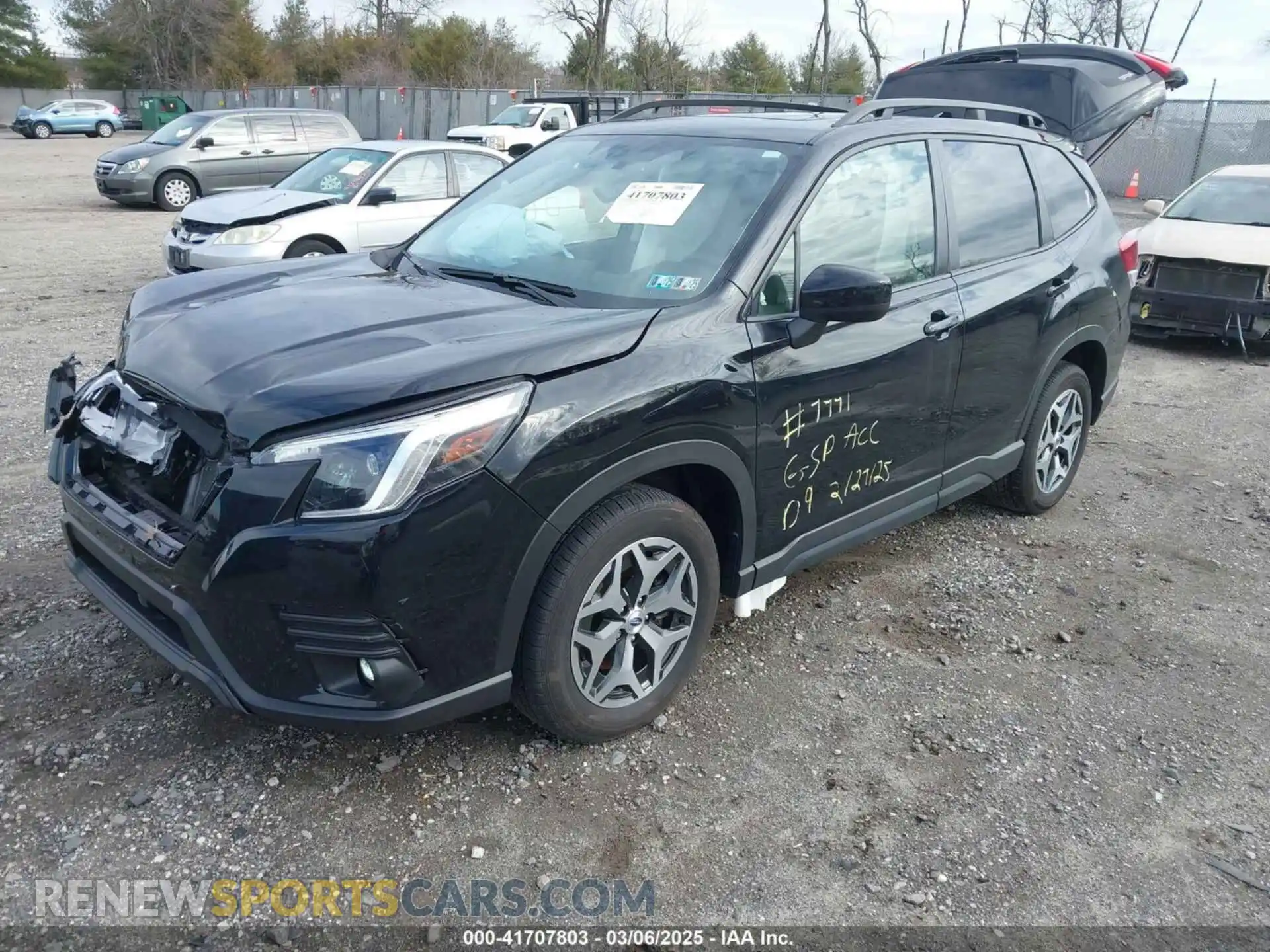 2 Photograph of a damaged car JF2SKADC8RH492337 SUBARU FORESTER 2024