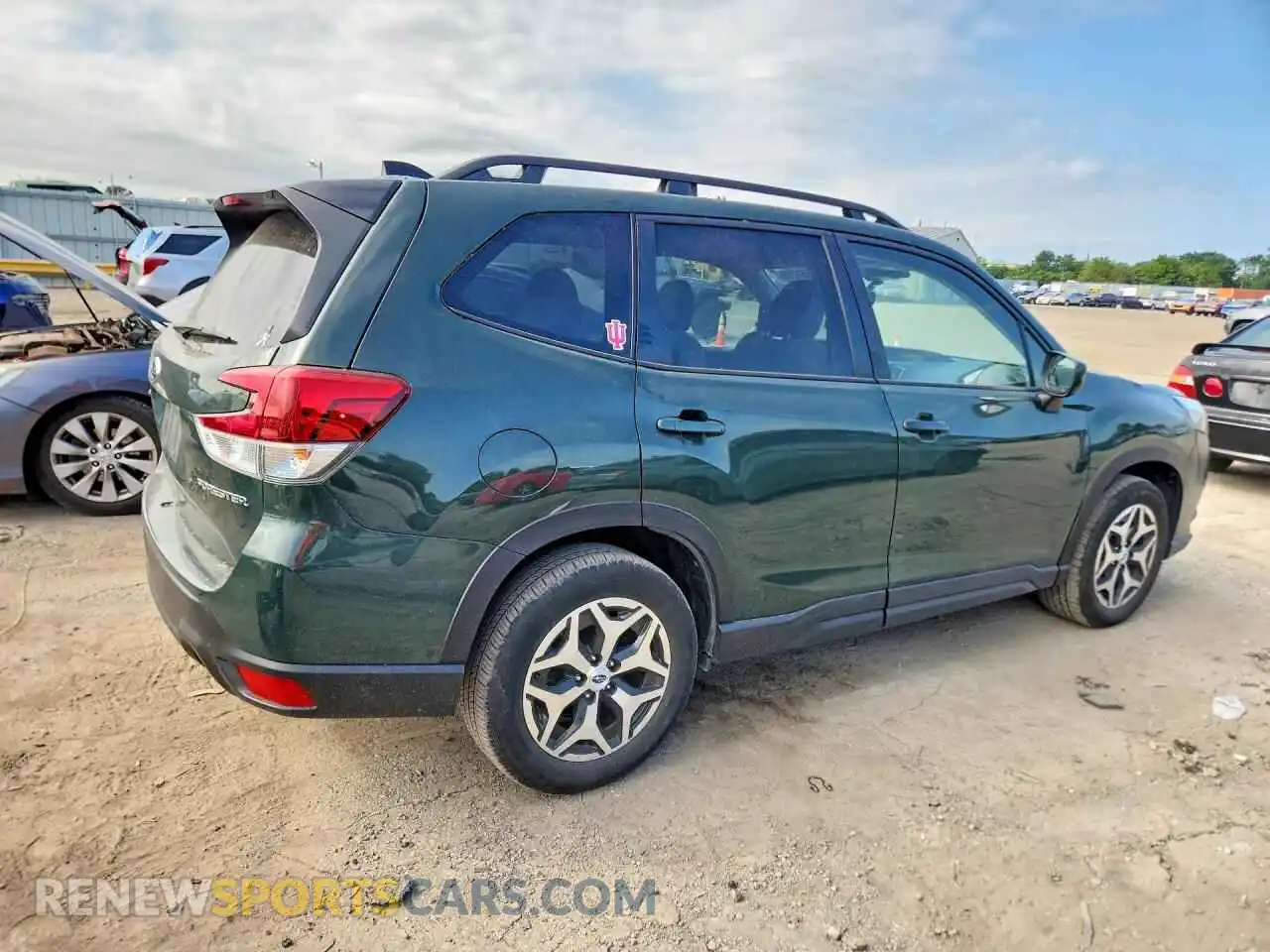 3 Фотография поврежденного автомобиля JF2SKADC8RH516894 SUBARU FORESTER 2024
