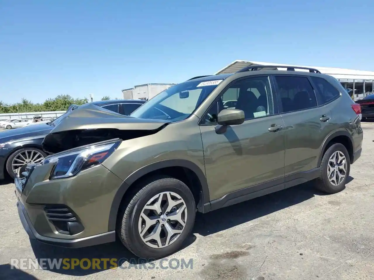 1 fotografías del automóvil dañado JF2SKADC9RH493688 SUBARU FORESTER 2024