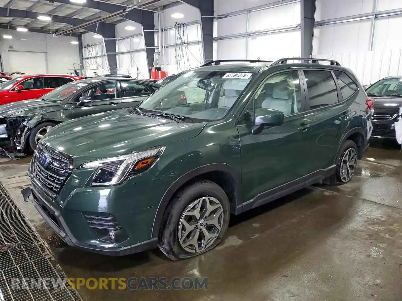 1 Photograph of a damaged car JF2SKADC9RH513308 SUBARU FORESTER 2024