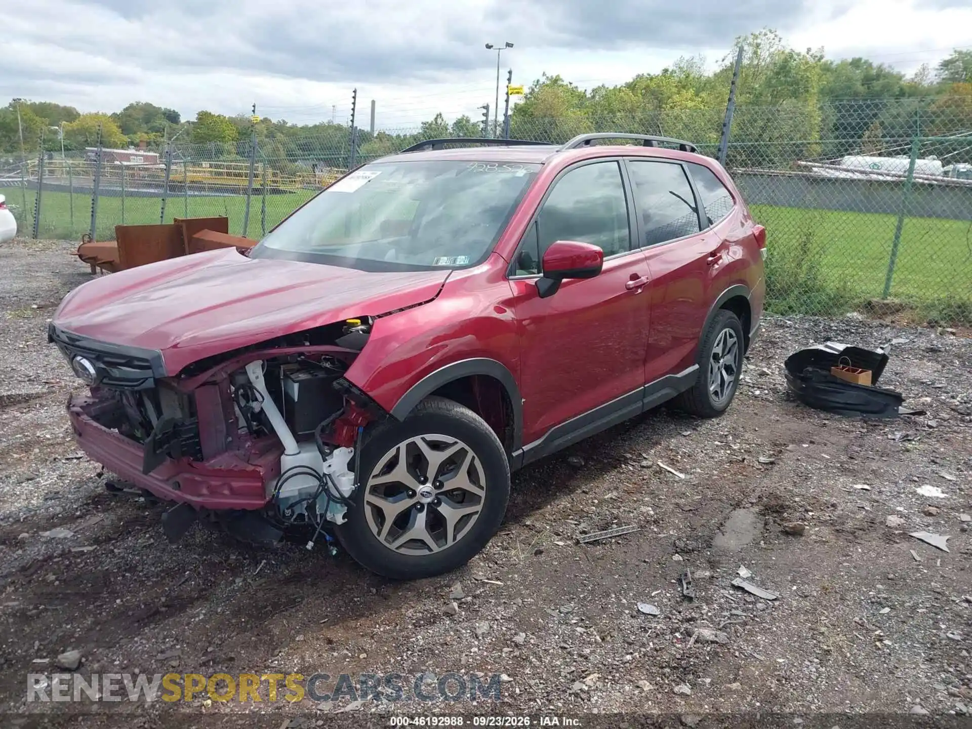 2 Photograph of a damaged car JF2SKADCXRH428526 SUBARU FORESTER 2024