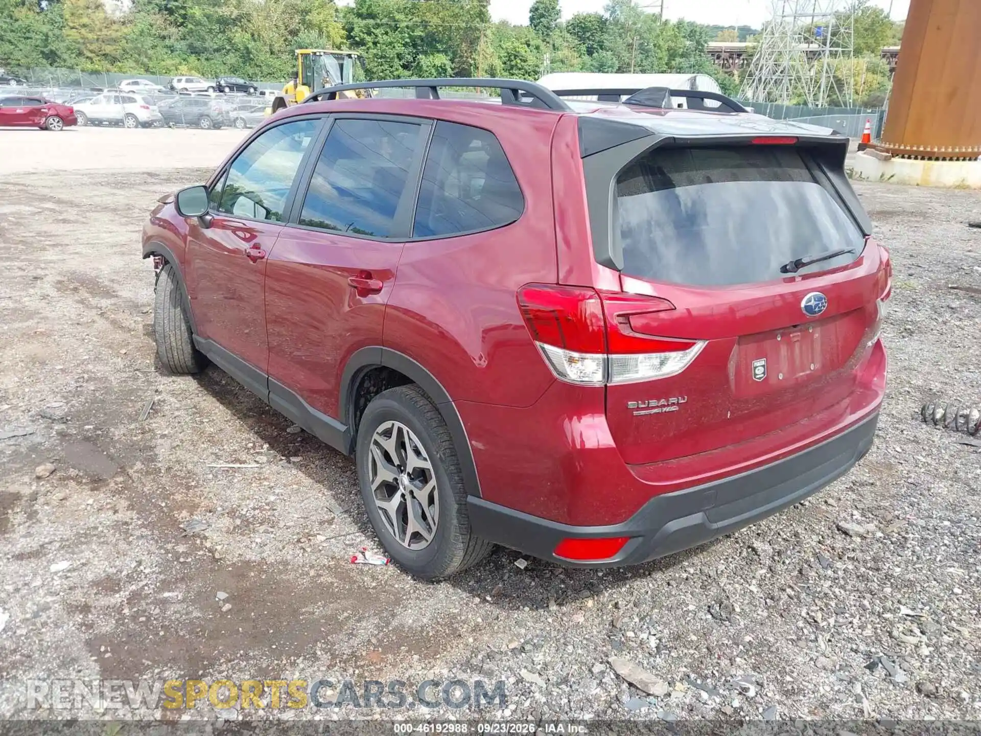 3 Photograph of a damaged car JF2SKADCXRH428526 SUBARU FORESTER 2024