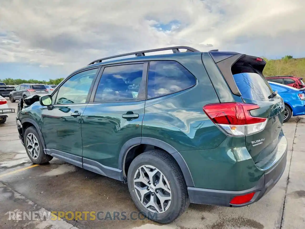 2 Photograph of a damaged car JF2SKADCXRH449215 SUBARU FORESTER 2024