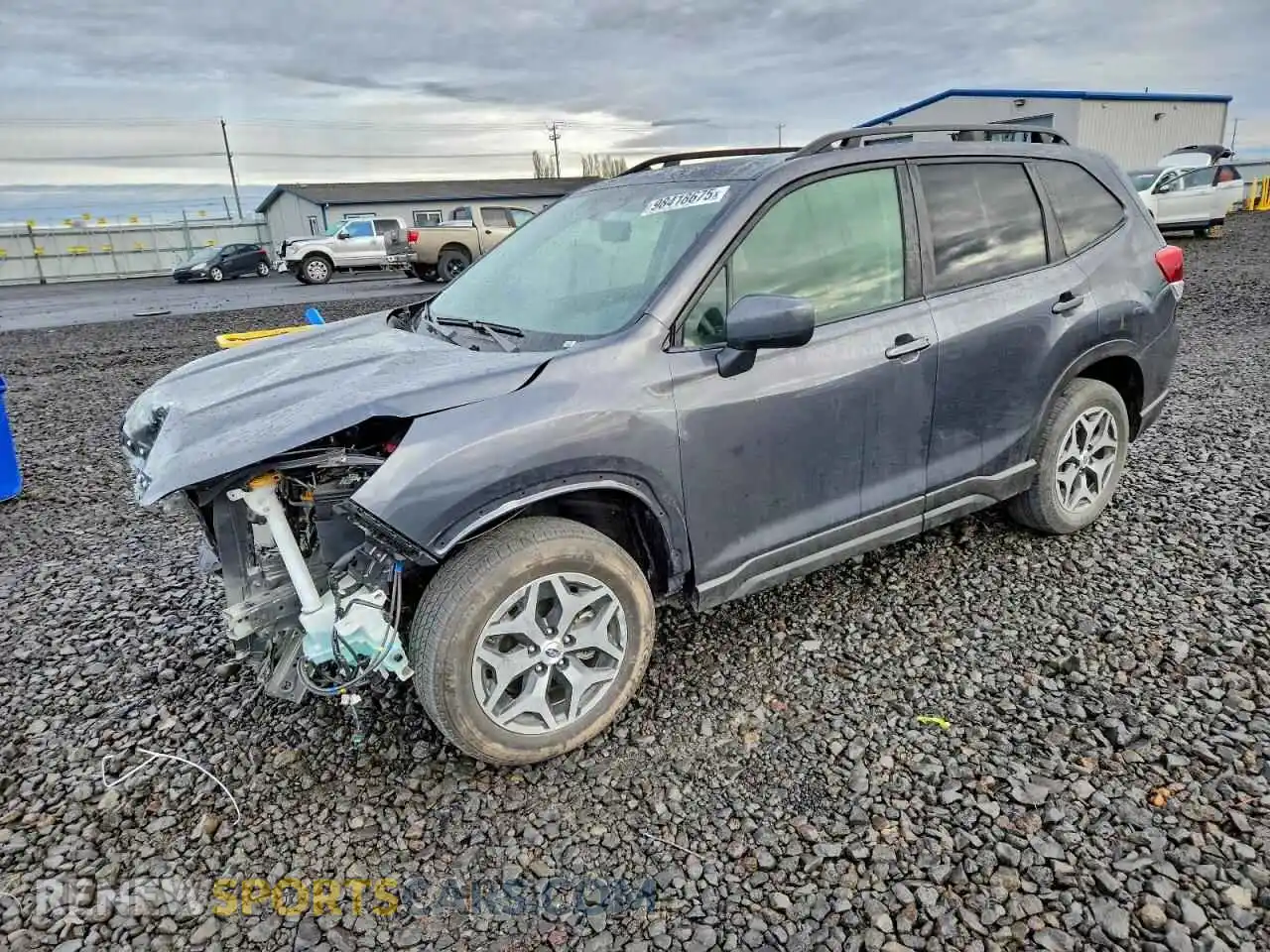 1 fotografías del automóvil dañado JF2SKADCXRH485311 SUBARU FORESTER 2024