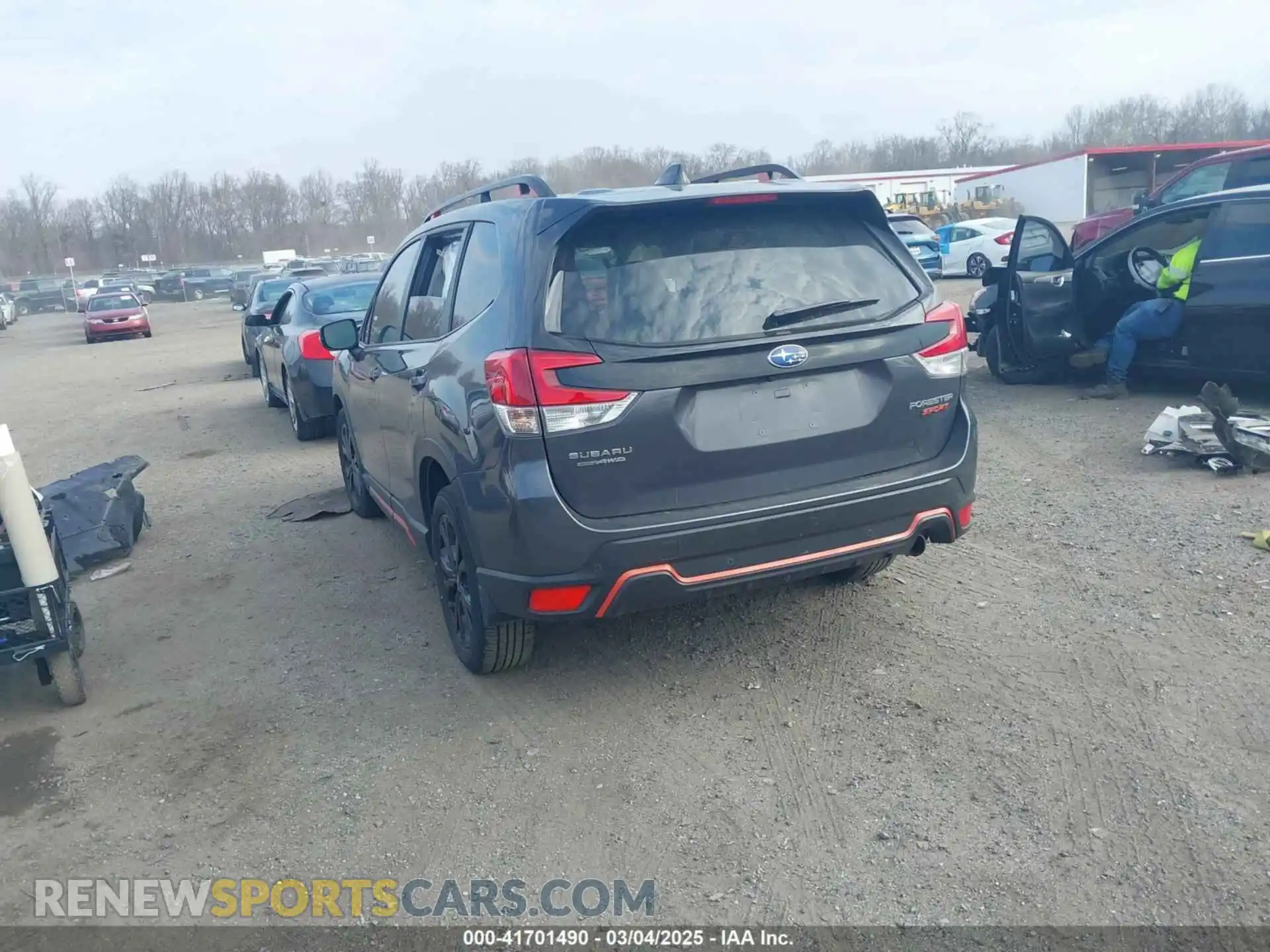 3 Photograph of a damaged car JF2SKAGC6RH401903 SUBARU FORESTER 2024