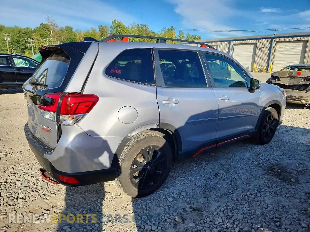 3 Photograph of a damaged car JF2SKAGC7RH416460 SUBARU FORESTER 2024