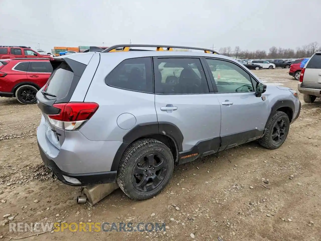 3 fotografías del automóvil dañado JF2SKAJC0RH450703 SUBARU FORESTER 2024