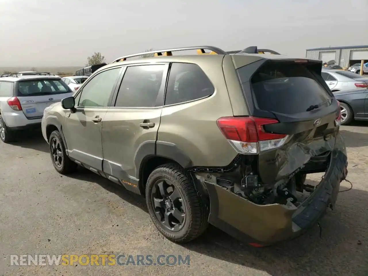 2 Photograph of a damaged car JF2SKAJC1RH524002 SUBARU FORESTER 2024