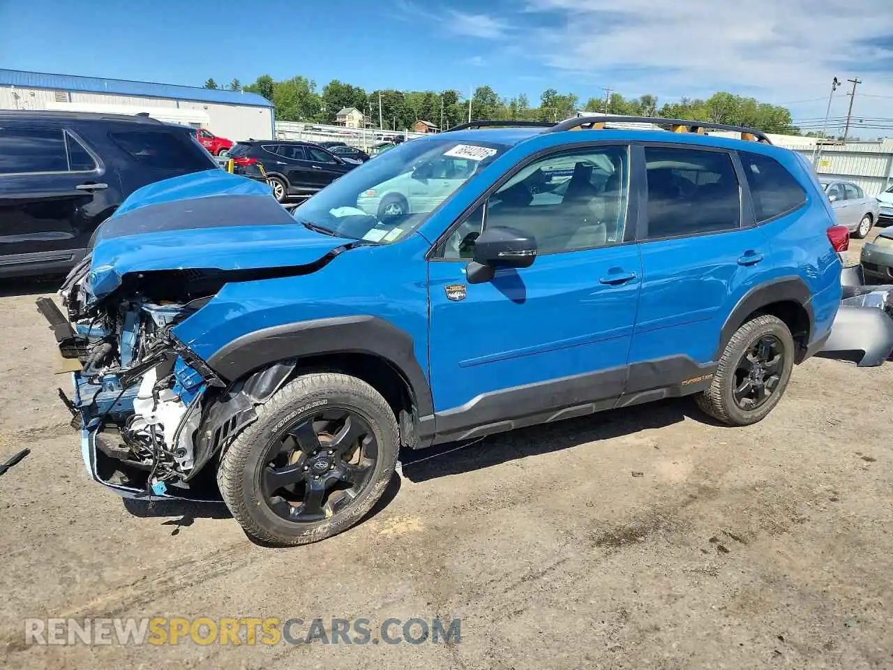 1 Photograph of a damaged car JF2SKAJC2RH503224 SUBARU FORESTER 2024