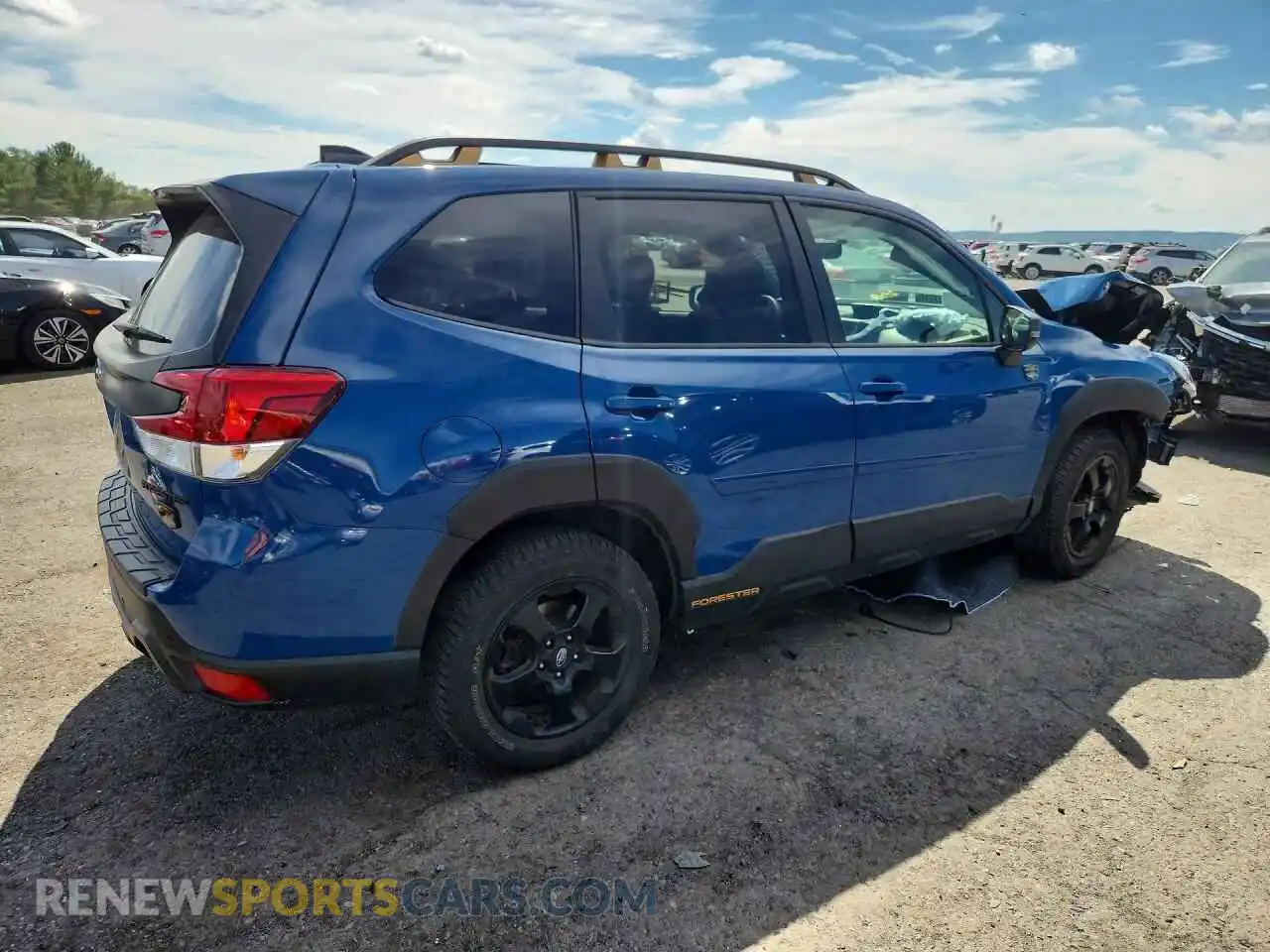 3 Photograph of a damaged car JF2SKAJC2RH503224 SUBARU FORESTER 2024
