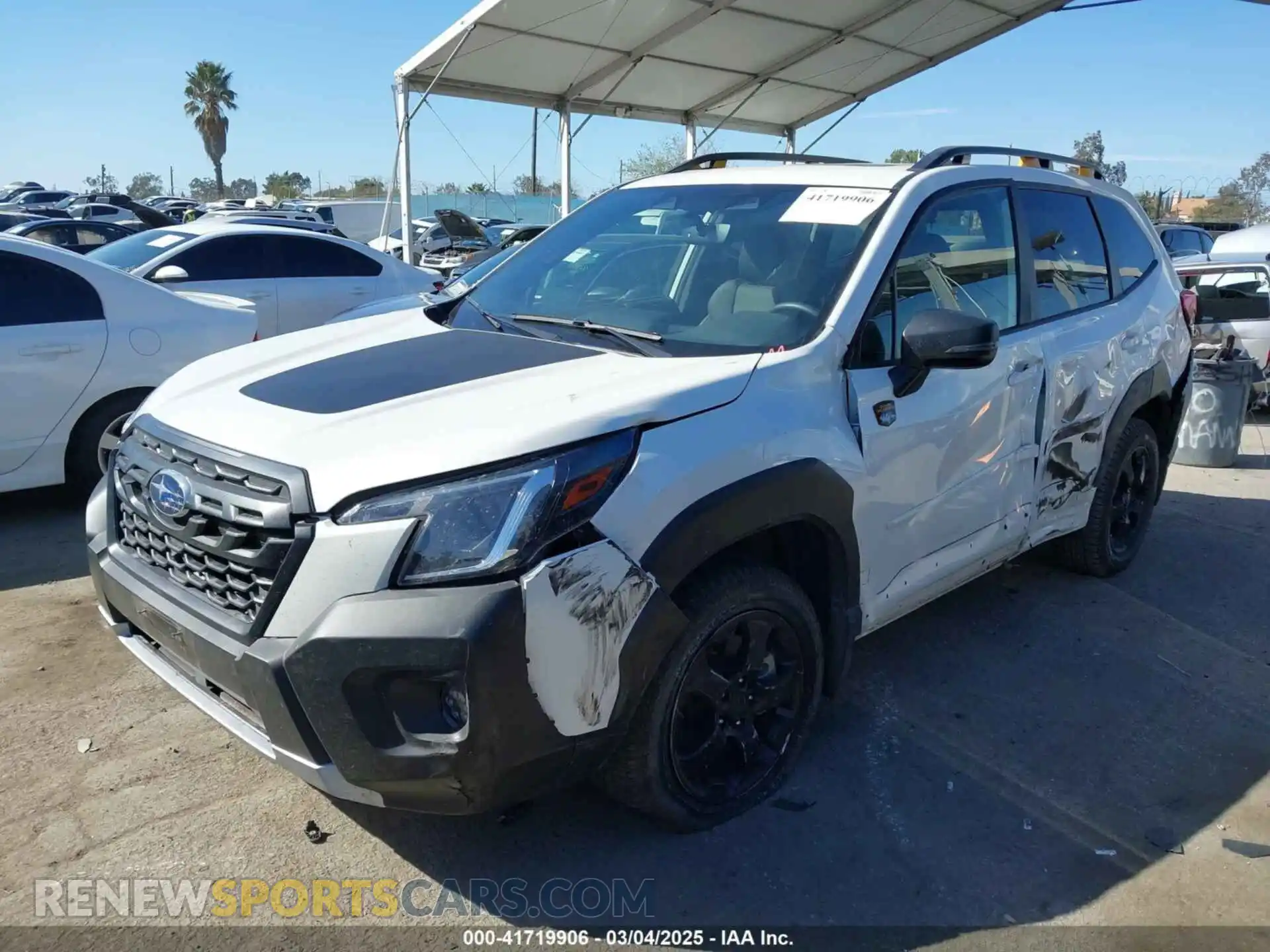 2 Photograph of a damaged car JF2SKAJC5RH460952 SUBARU FORESTER 2024