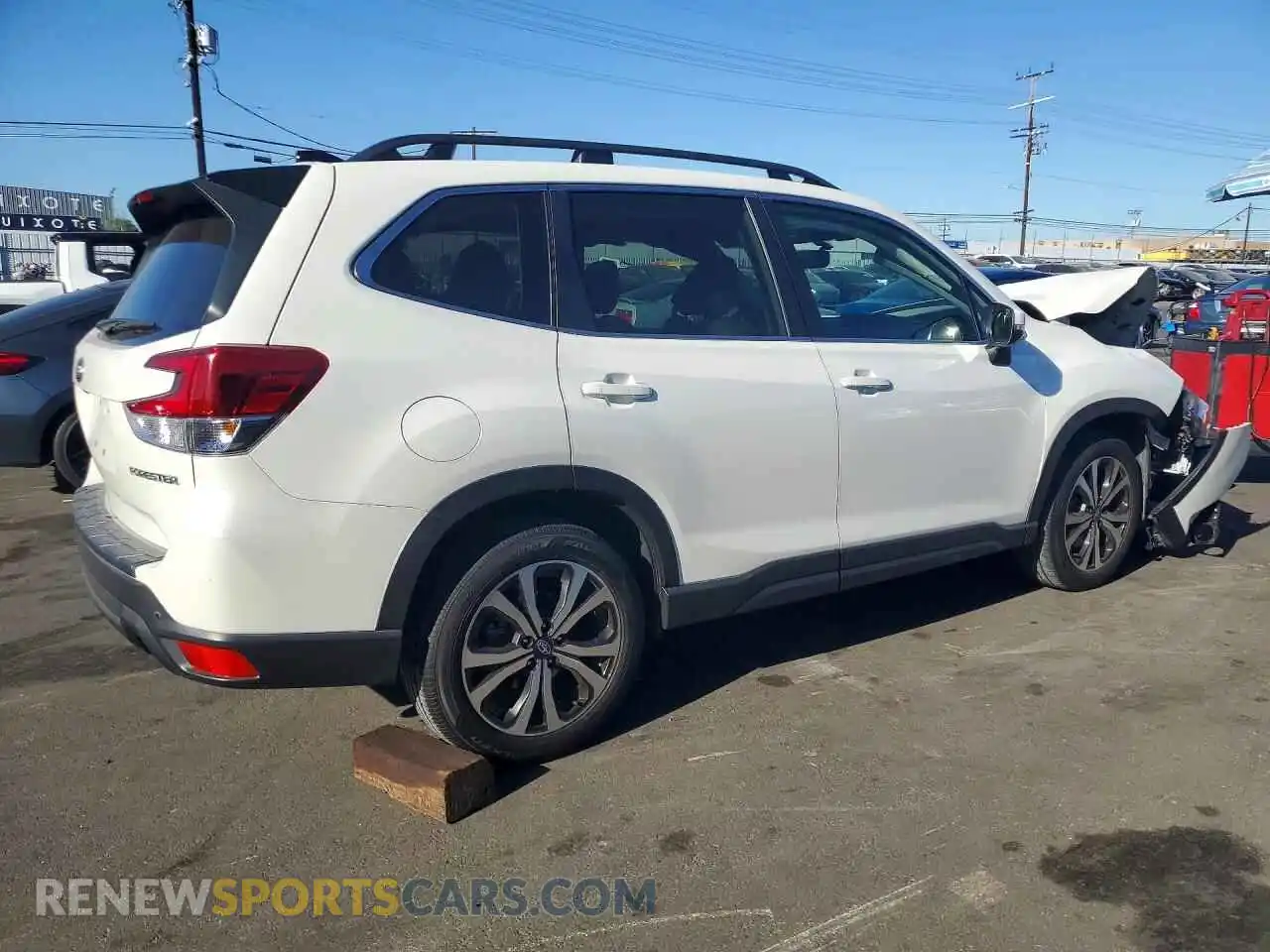3 Photograph of a damaged car JF2SKALC0RH481401 SUBARU FORESTER 2024