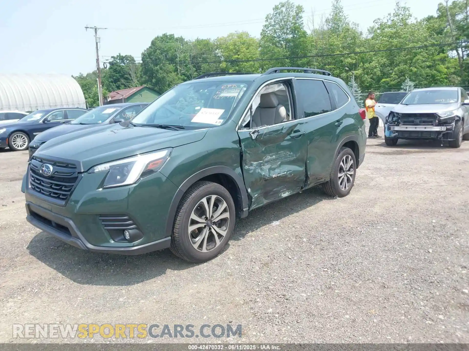 2 Photograph of a damaged car JF2SKALC1RH412474 SUBARU FORESTER 2024