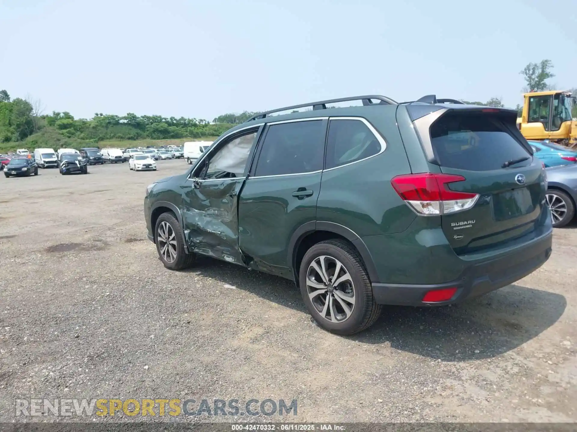 3 Photograph of a damaged car JF2SKALC1RH412474 SUBARU FORESTER 2024