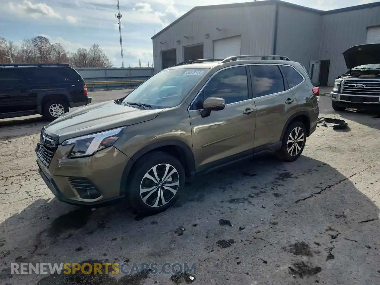 1 Photograph of a damaged car JF2SKALC1RH435107 SUBARU FORESTER 2024