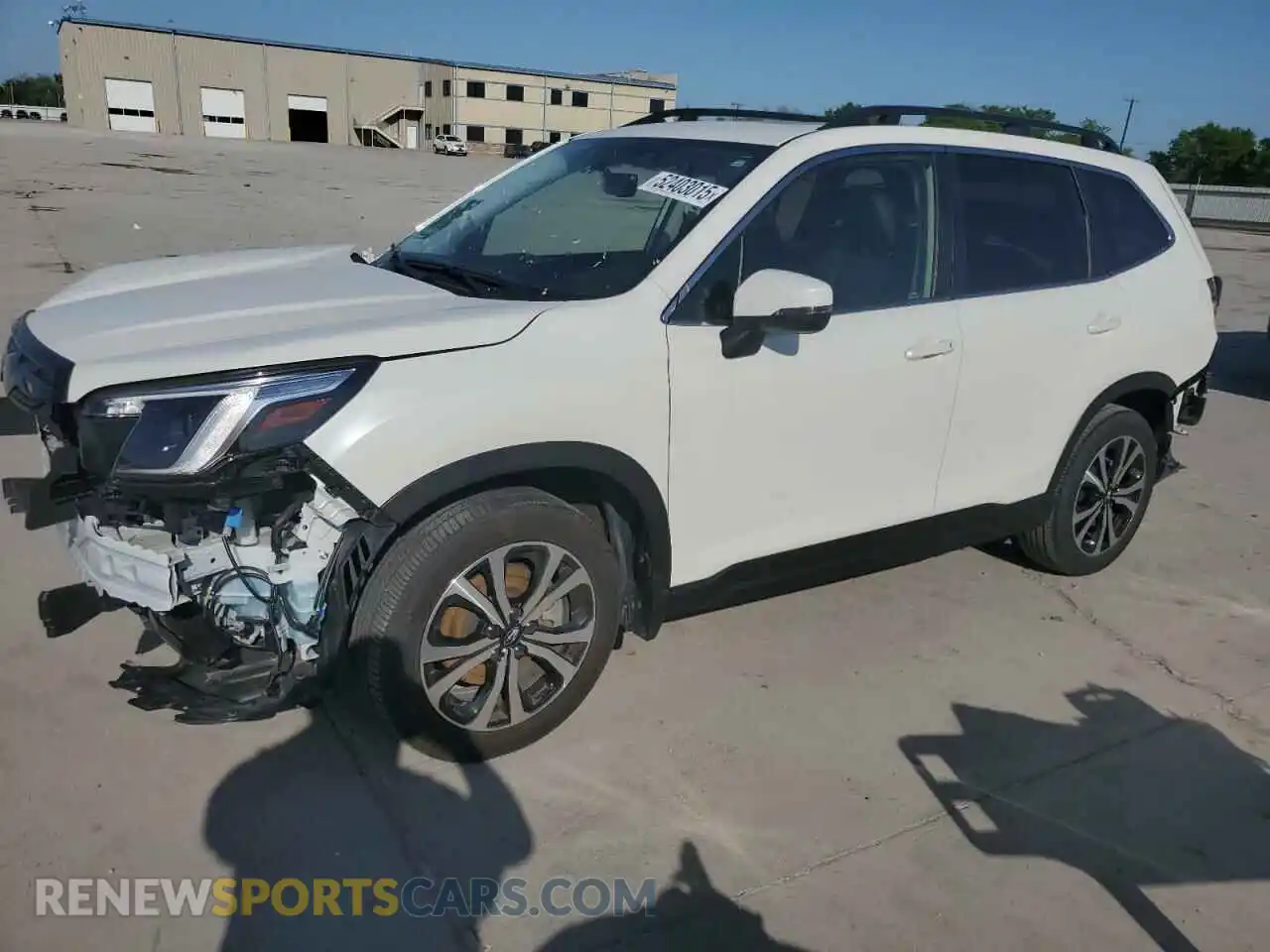 1 Photograph of a damaged car JF2SKALC2RH456550 SUBARU FORESTER 2024
