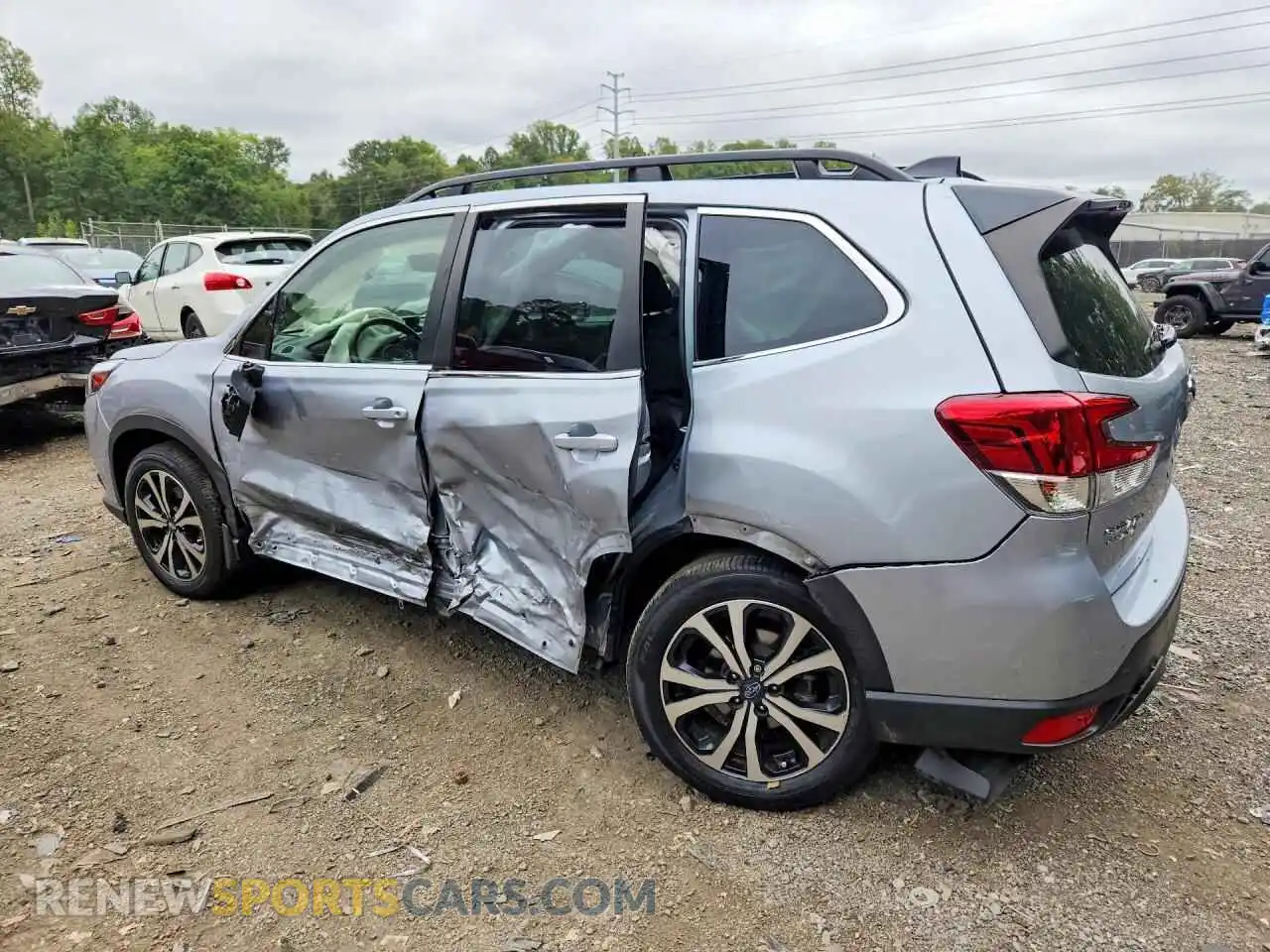 2 Photograph of a damaged car JF2SKALC4RH401761 SUBARU FORESTER 2024