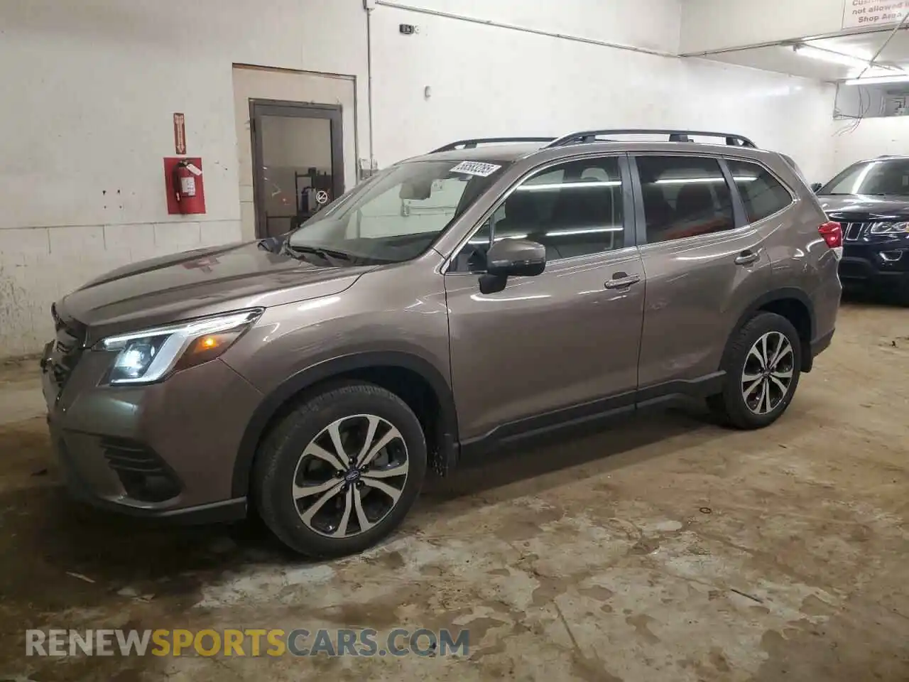 1 Photograph of a damaged car JF2SKALC4RH429107 SUBARU FORESTER 2024