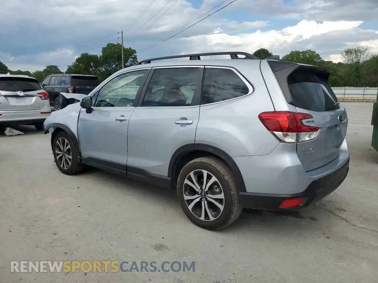 2 Photograph of a damaged car JF2SKALC4RH431360 SUBARU FORESTER 2024