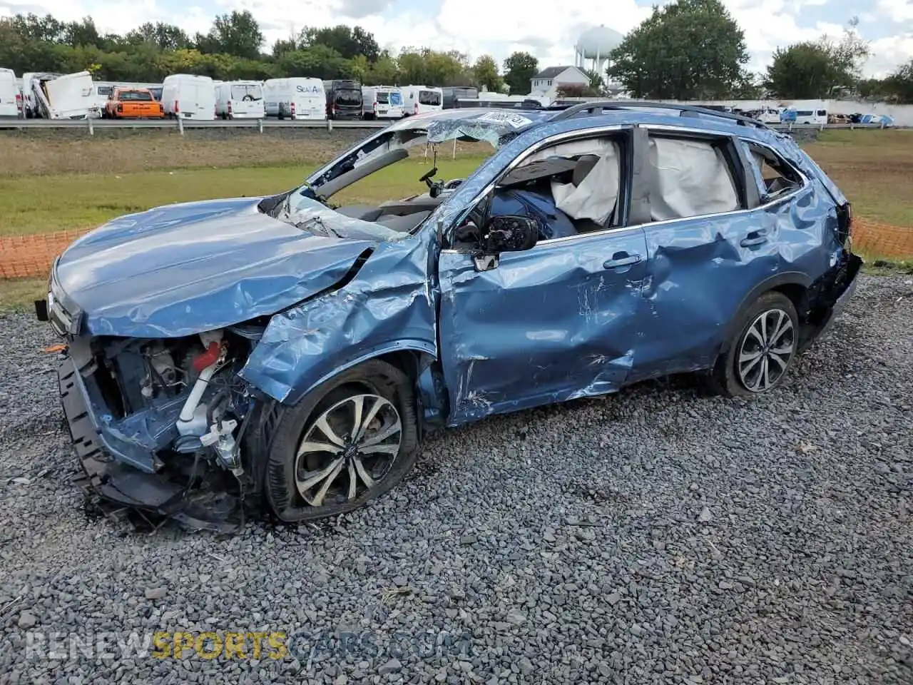 1 Photograph of a damaged car JF2SKALC6RH432090 SUBARU FORESTER 2024