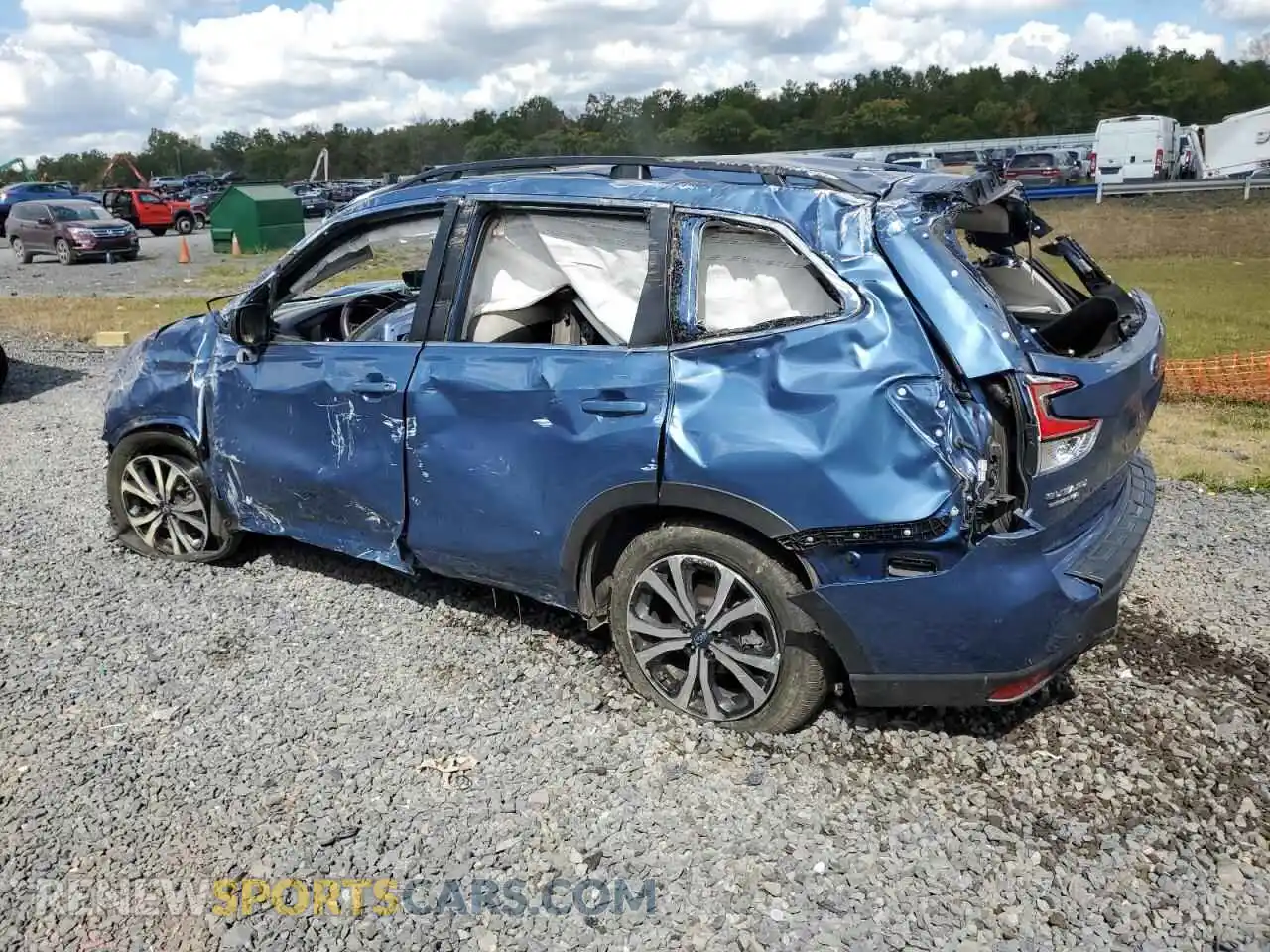 2 Photograph of a damaged car JF2SKALC6RH432090 SUBARU FORESTER 2024