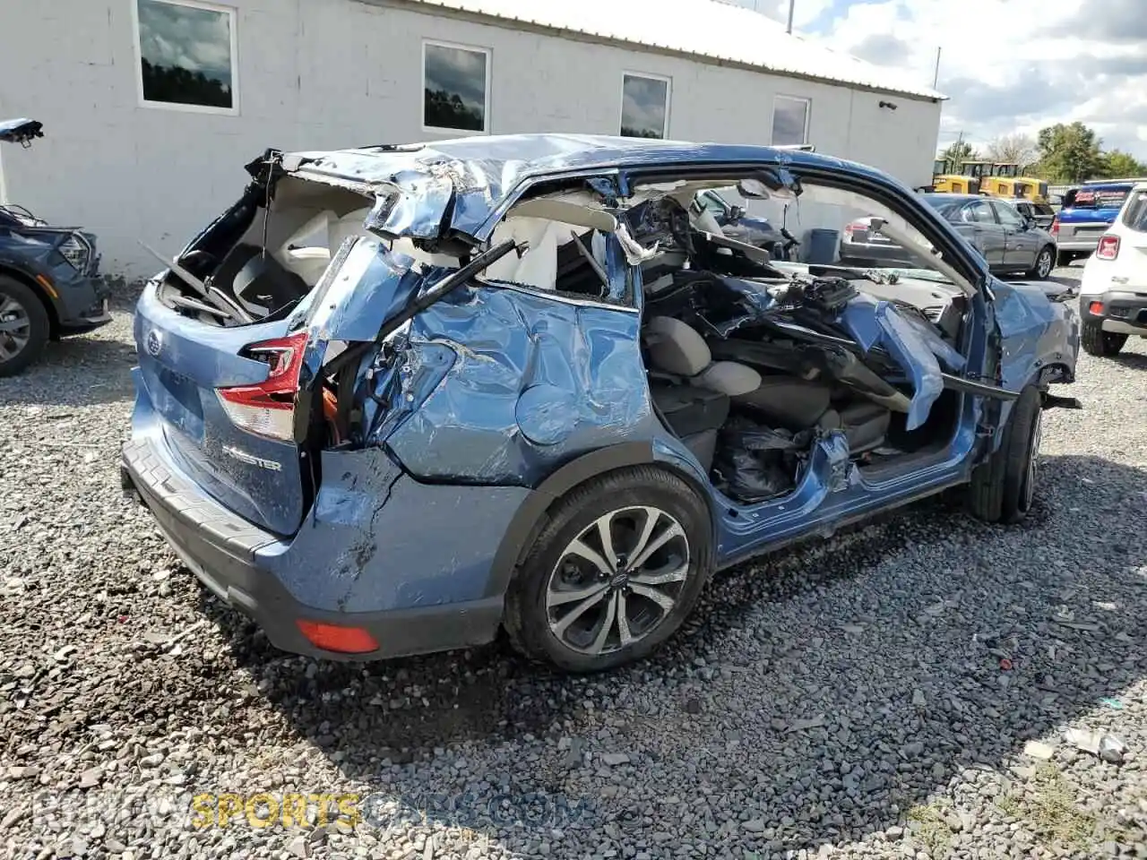3 Photograph of a damaged car JF2SKALC6RH432090 SUBARU FORESTER 2024