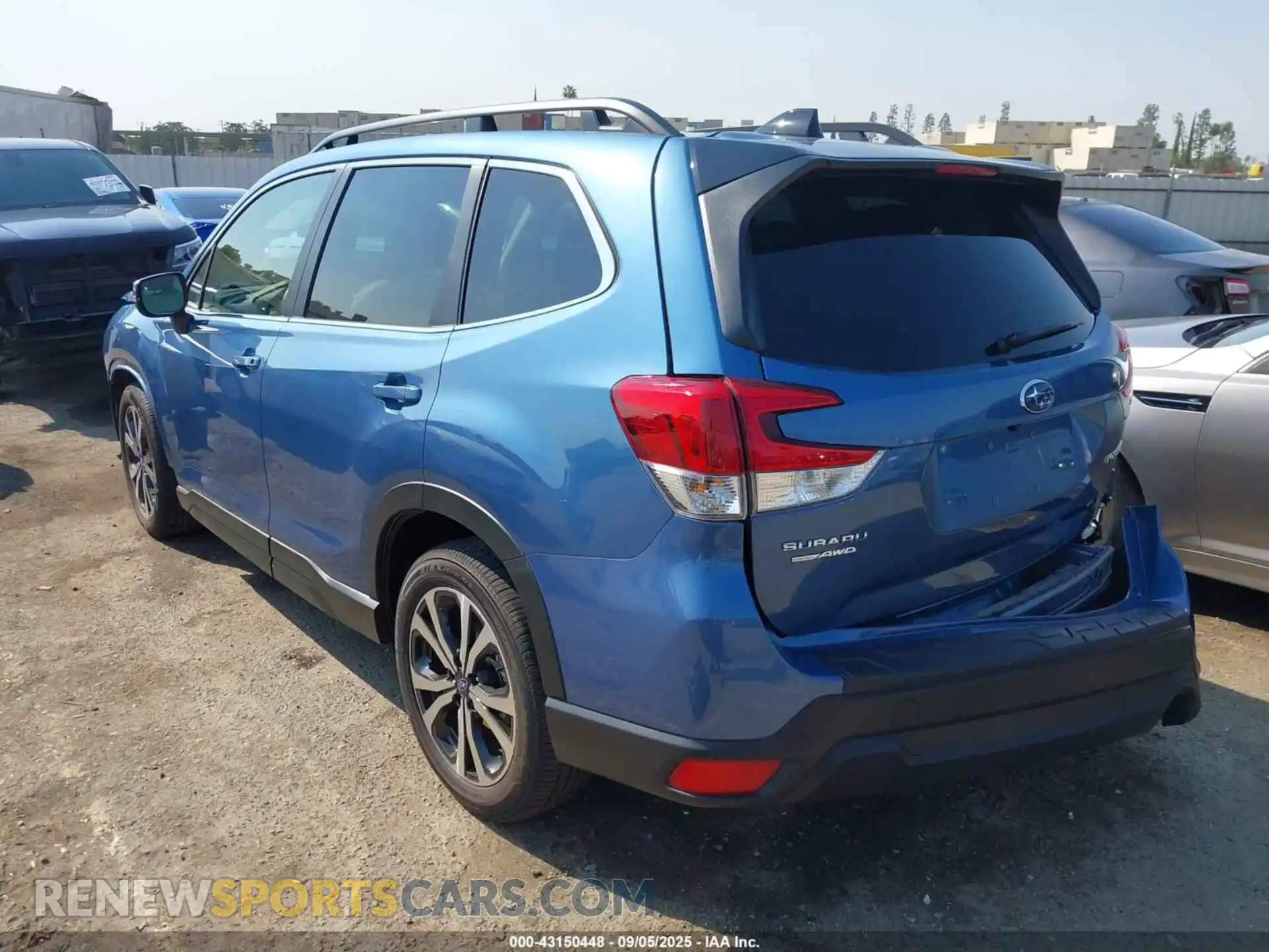3 Photograph of a damaged car JF2SKALC7RH421003 SUBARU FORESTER 2024
