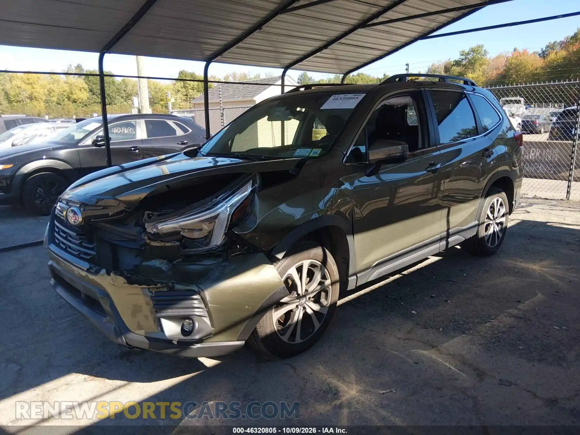 2 Фотография поврежденного автомобиля JF2SKALC8RH412309 SUBARU FORESTER 2024