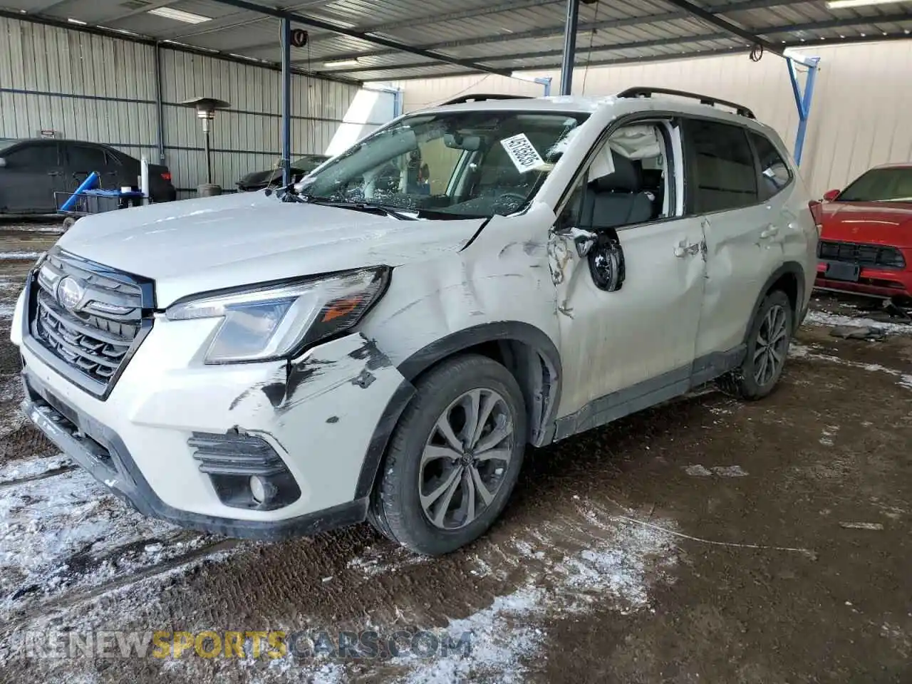 1 Photograph of a damaged car JF2SKALC8RH414299 SUBARU FORESTER 2024