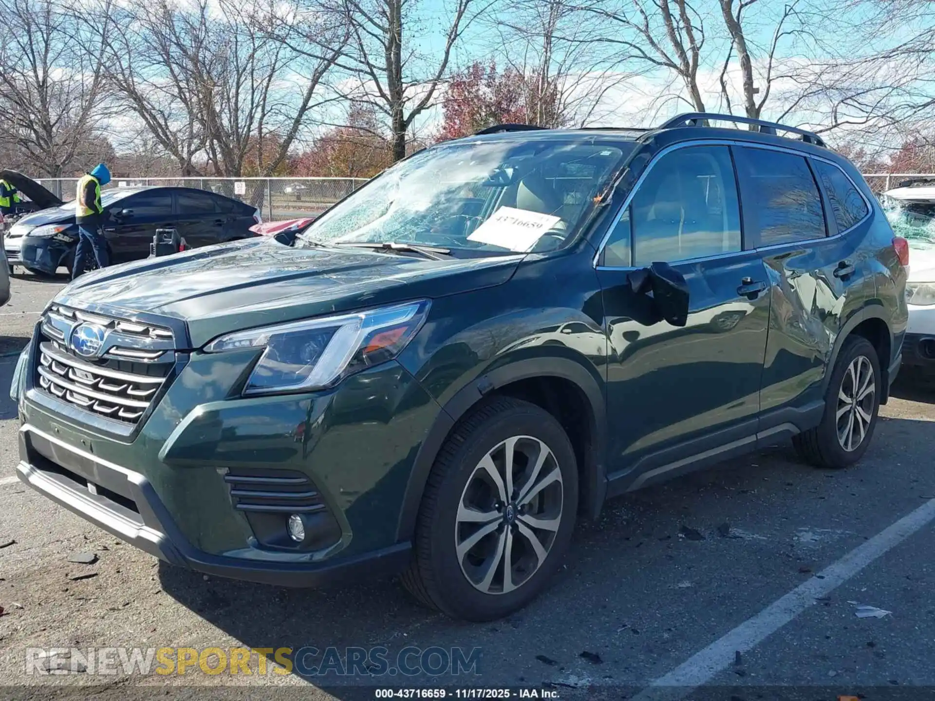 2 Photograph of a damaged car JF2SKALC8RH432480 SUBARU FORESTER 2024