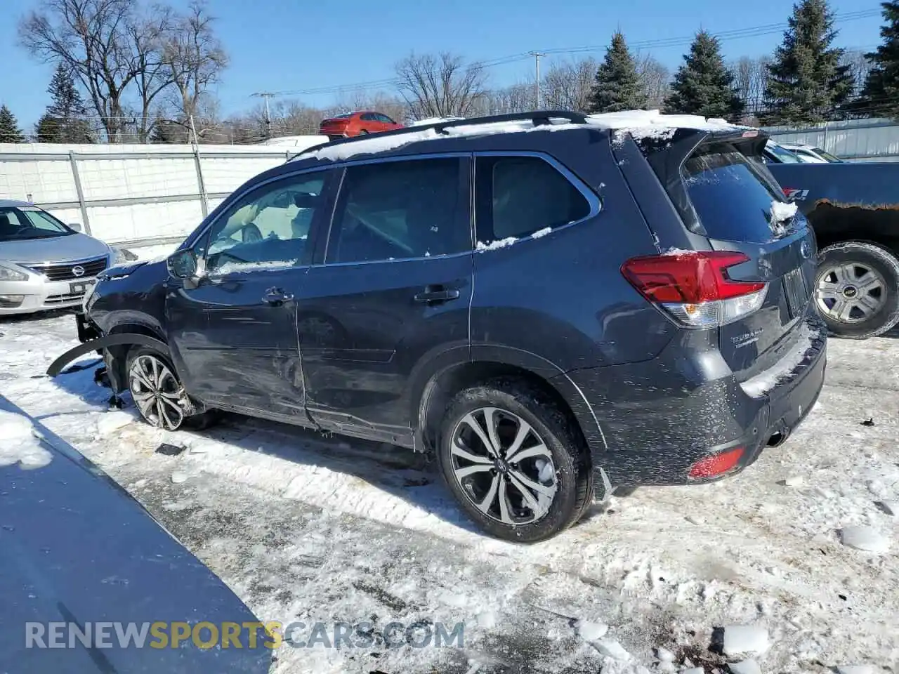 2 Photograph of a damaged car JF2SKALC9RH425988 SUBARU FORESTER 2024