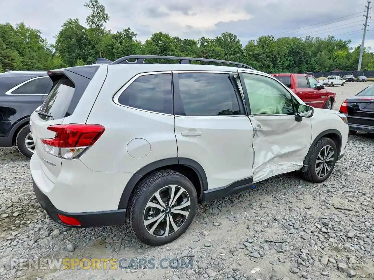 3 Фотография поврежденного автомобиля JF2SKALC9RH479307 SUBARU FORESTER 2024
