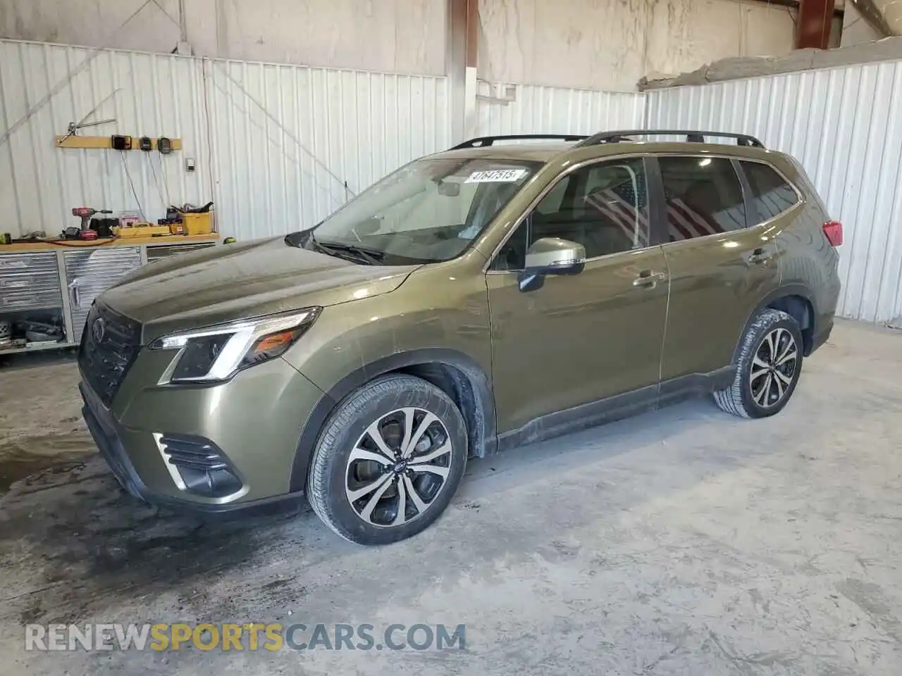 1 Фотография поврежденного автомобиля JF2SKALC9RH505839 SUBARU FORESTER 2024