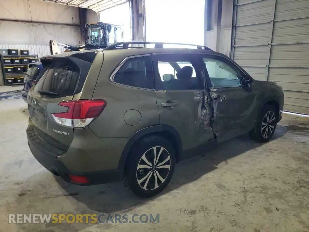 3 Фотография поврежденного автомобиля JF2SKALC9RH505839 SUBARU FORESTER 2024