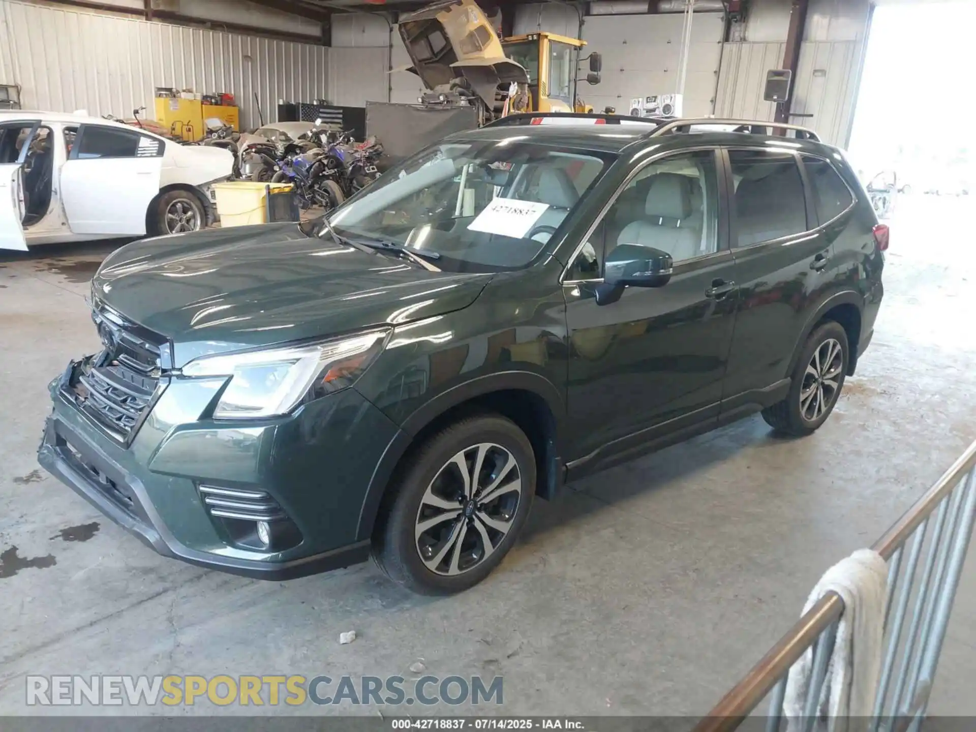 2 Photograph of a damaged car JF2SKALCXRH436482 SUBARU FORESTER 2024