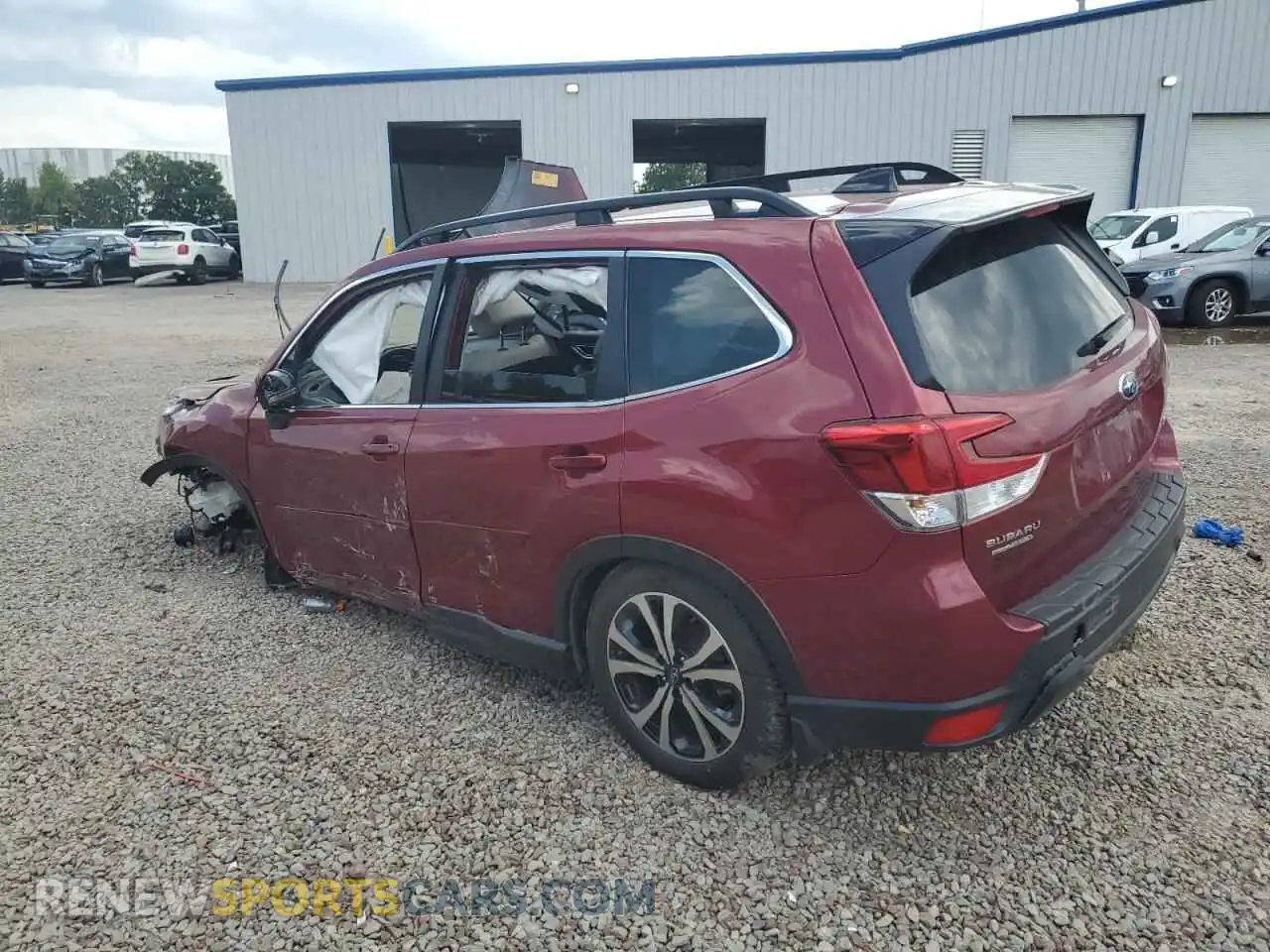2 Photograph of a damaged car JF2SKALCXRH453511 SUBARU FORESTER 2024