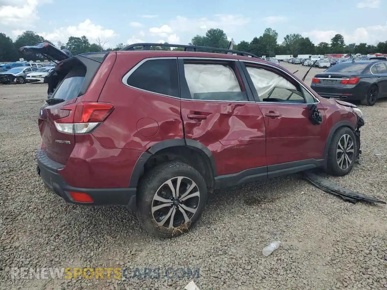 3 Photograph of a damaged car JF2SKALCXRH453511 SUBARU FORESTER 2024