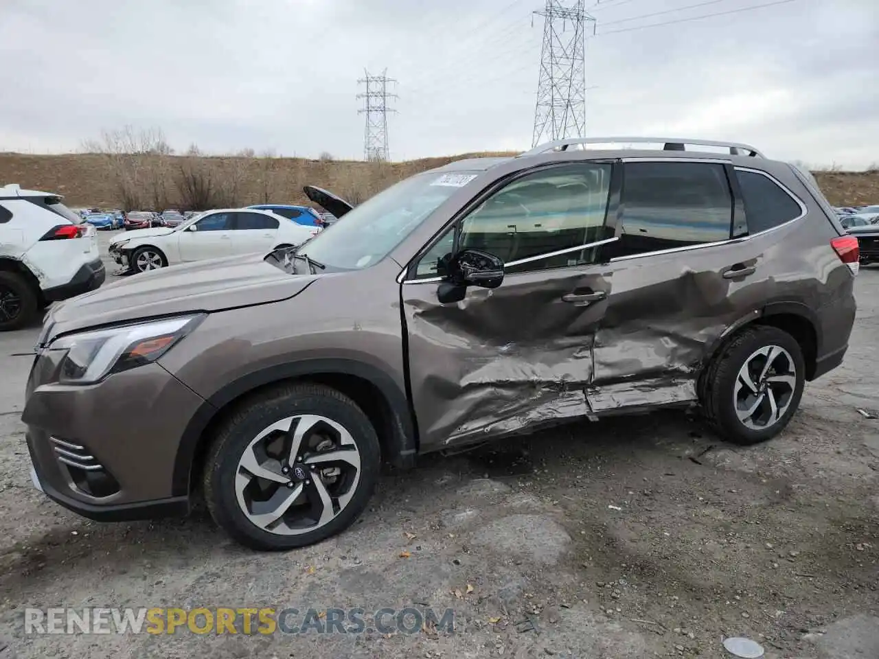 1 Photograph of a damaged car JF2SKAMC1RH411906 SUBARU FORESTER 2024