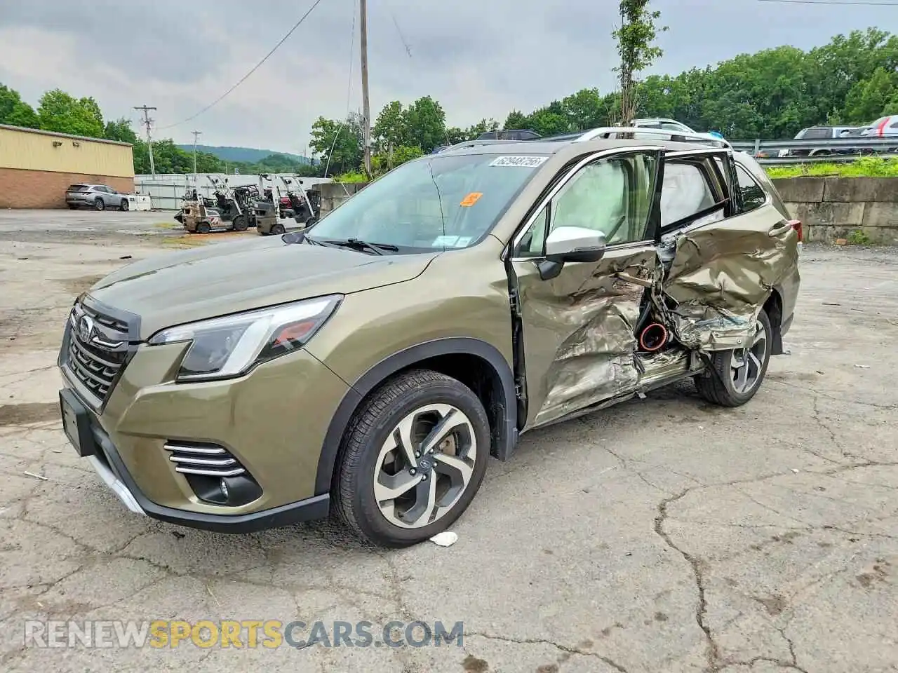 1 fotografías del automóvil dañado JF2SKAMC1RH433405 SUBARU FORESTER 2024