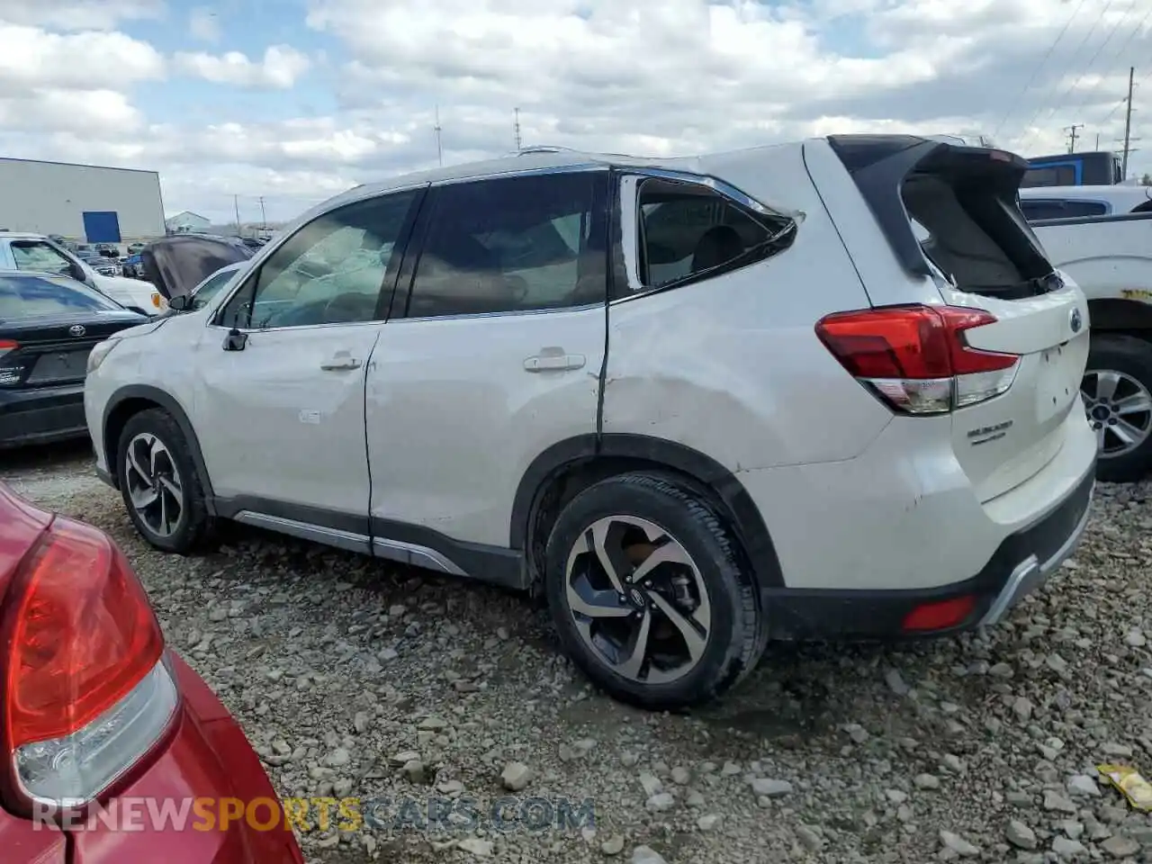 2 Photograph of a damaged car JF2SKAMC1RH502609 SUBARU FORESTER 2024